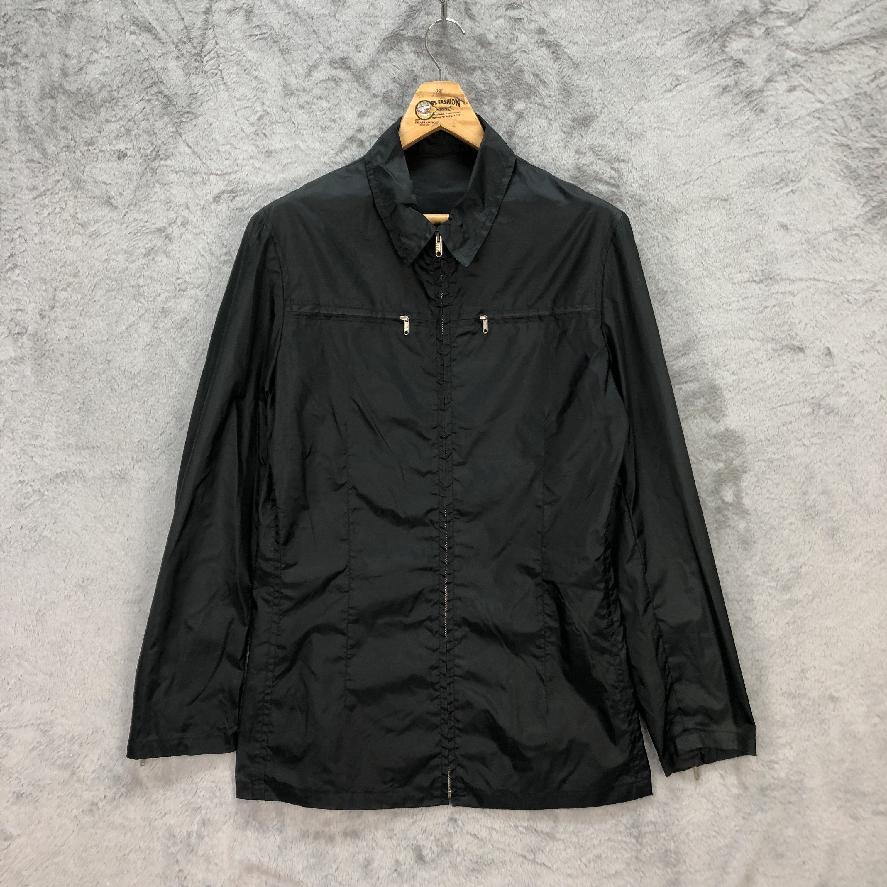 Japanese Brand CoSTUME HOMME NYLON LIGHT JACKET LAMPO ZIP #5593-199 Size US S / EU 44-46 / 1 - 1 Thumbnail