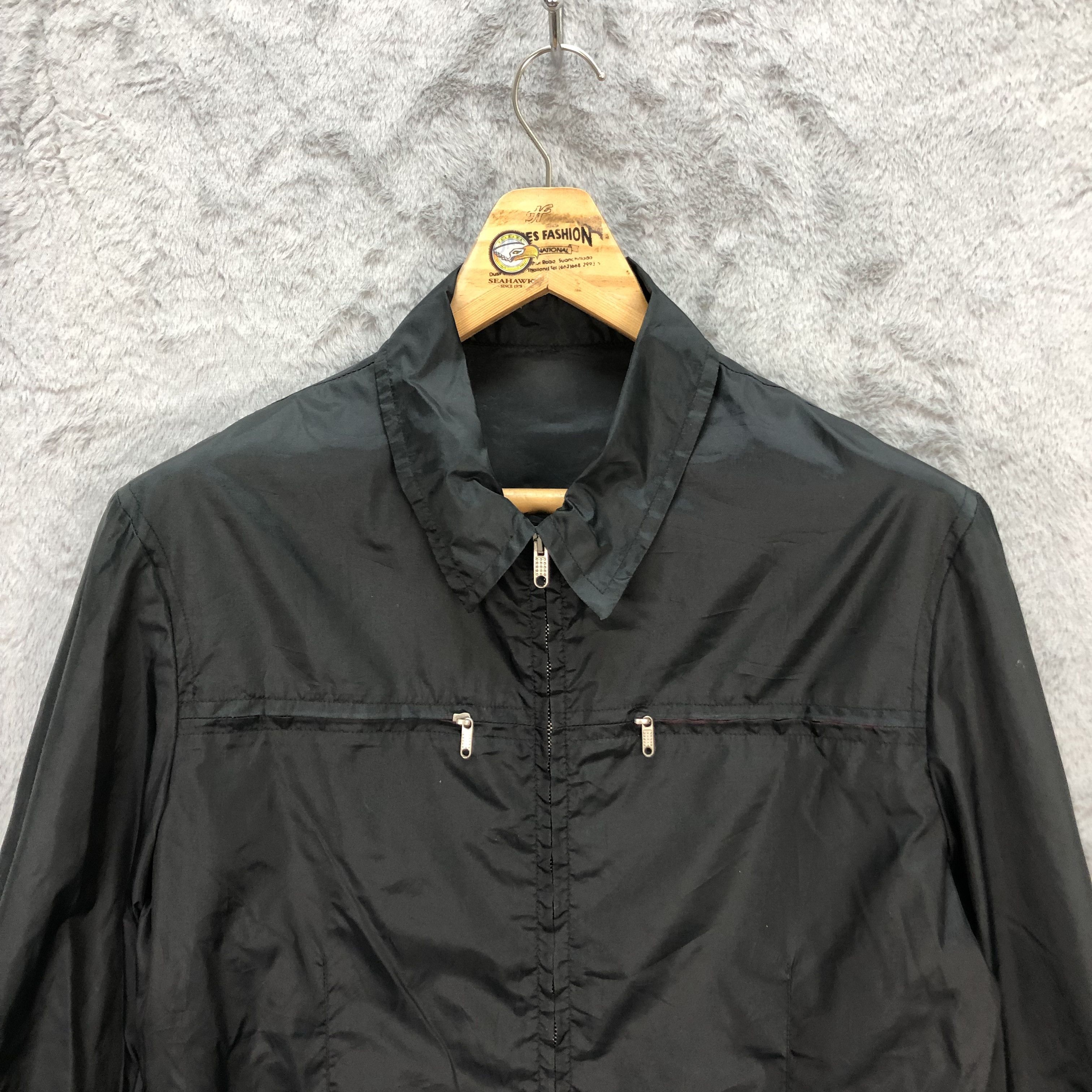 Japanese Brand CoSTUME HOMME NYLON LIGHT JACKET LAMPO ZIP #5593-199 Size US S / EU 44-46 / 1 - 2 Thumbnail