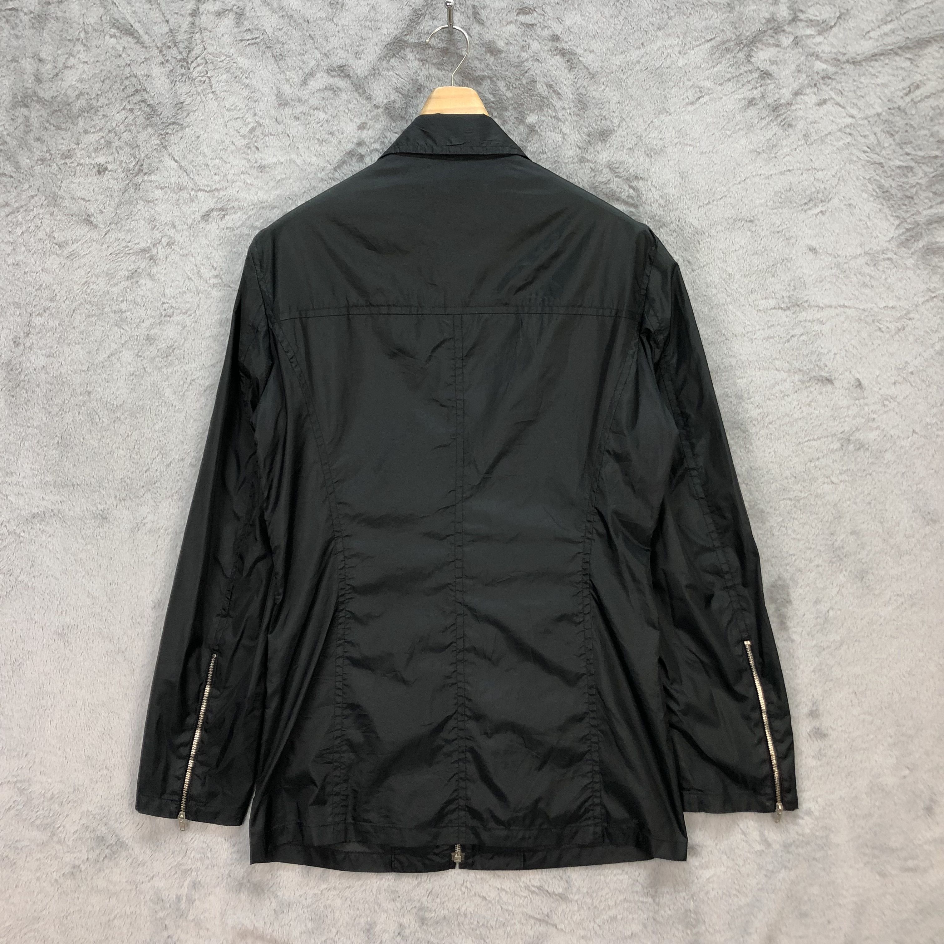 Japanese Brand CoSTUME HOMME NYLON LIGHT JACKET LAMPO ZIP #5593-199 Size US S / EU 44-46 / 1 - 12 Thumbnail