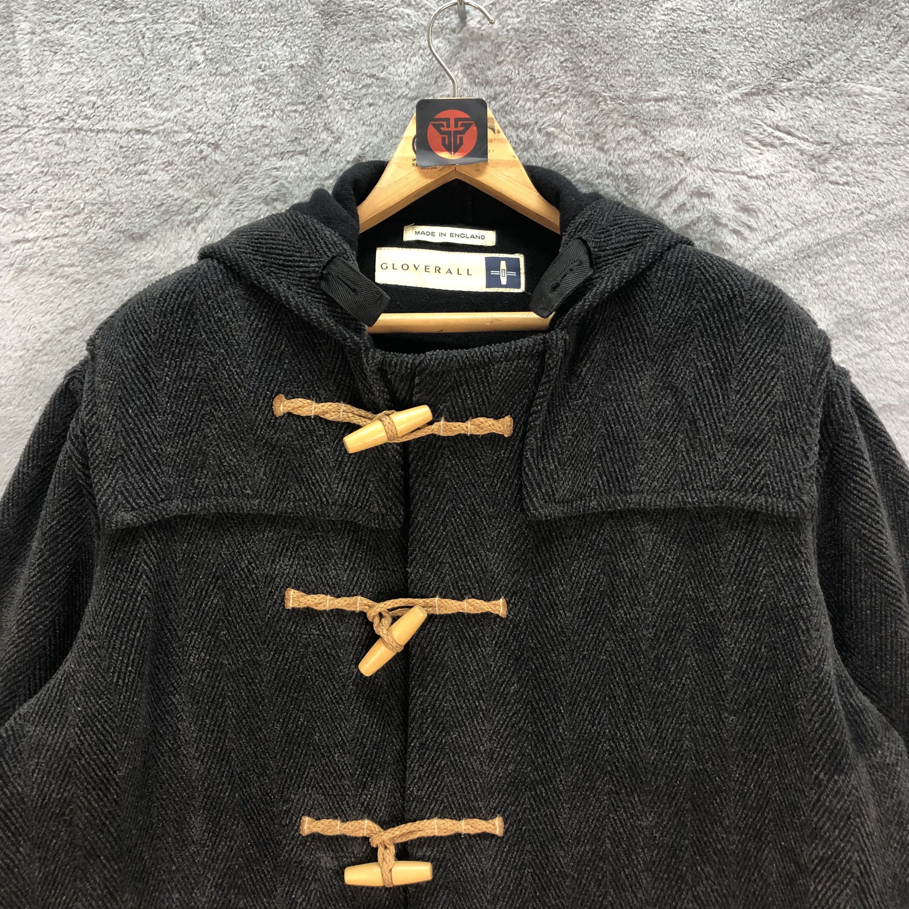 Gloverall VINTAGE GLOVERALL WOOL DUFFLE COAT #6776-86 Size US L / EU 52-54 / 3 - 2 Thumbnail