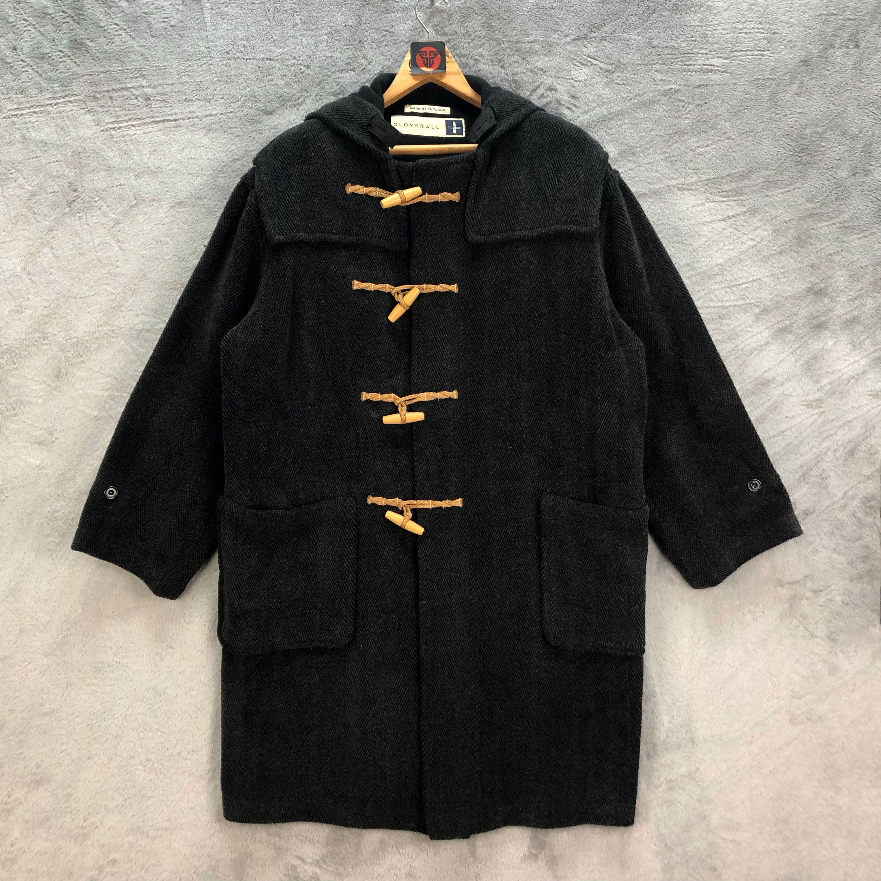 Gloverall VINTAGE GLOVERALL WOOL DUFFLE COAT #6776-86 Size US L / EU 52-54 / 3 - 1 Thumbnail
