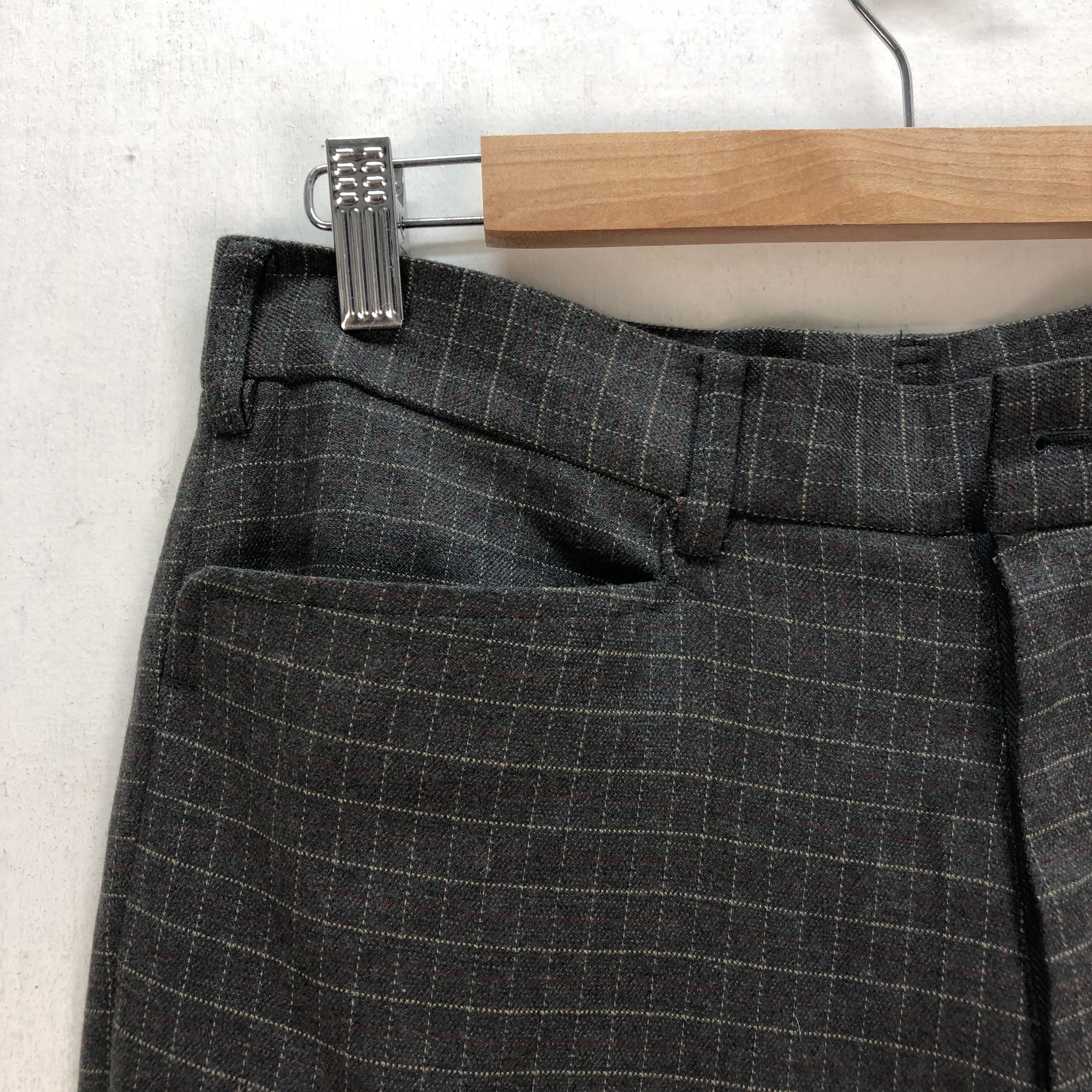 Tornado Mart TORNADO MART CHECKERED TROUSERS #6809-89 Size US 31 - 3 Thumbnail