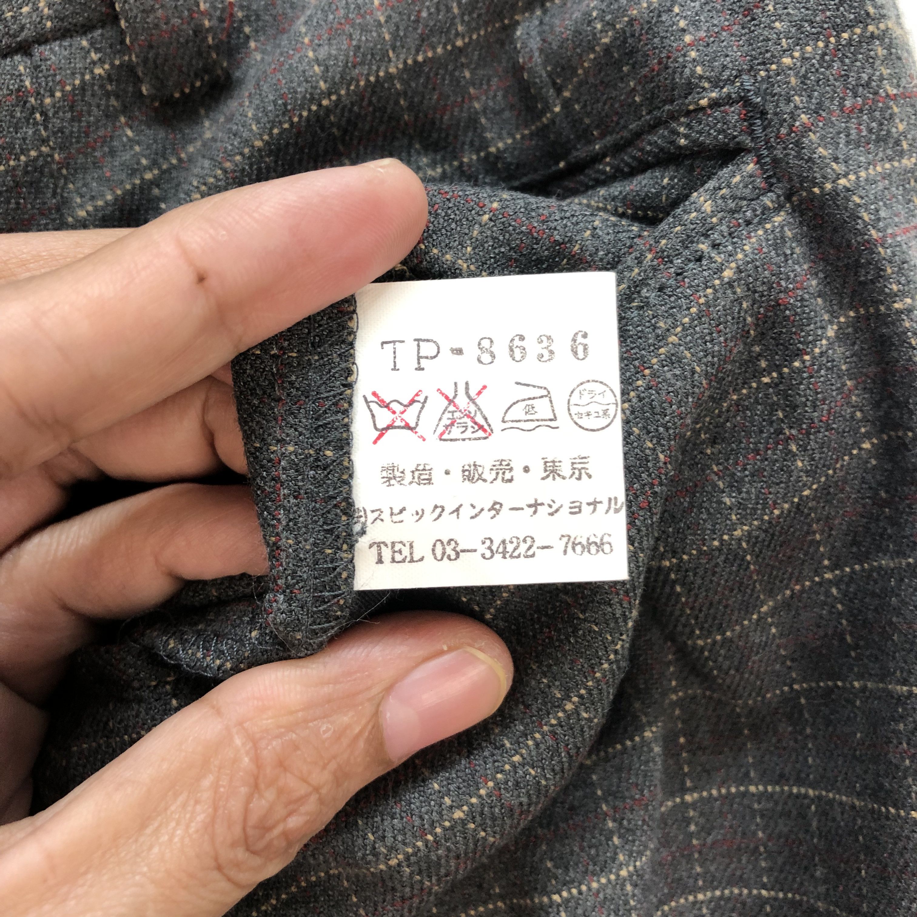 Tornado Mart TORNADO MART CHECKERED TROUSERS #6809-89 Size US 31 - 9 Thumbnail