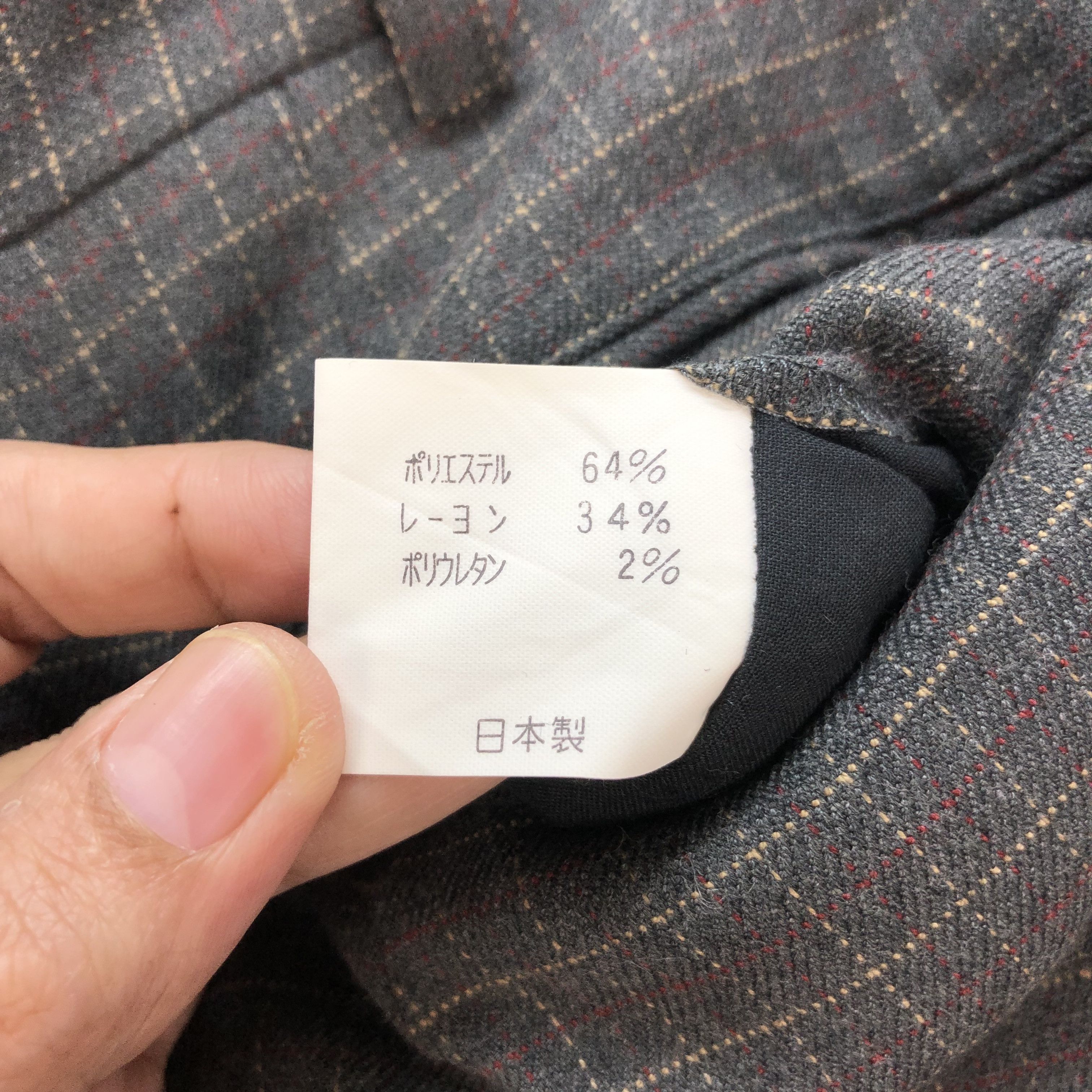 Tornado Mart TORNADO MART CHECKERED TROUSERS #6809-89 Size US 31 - 10 Thumbnail