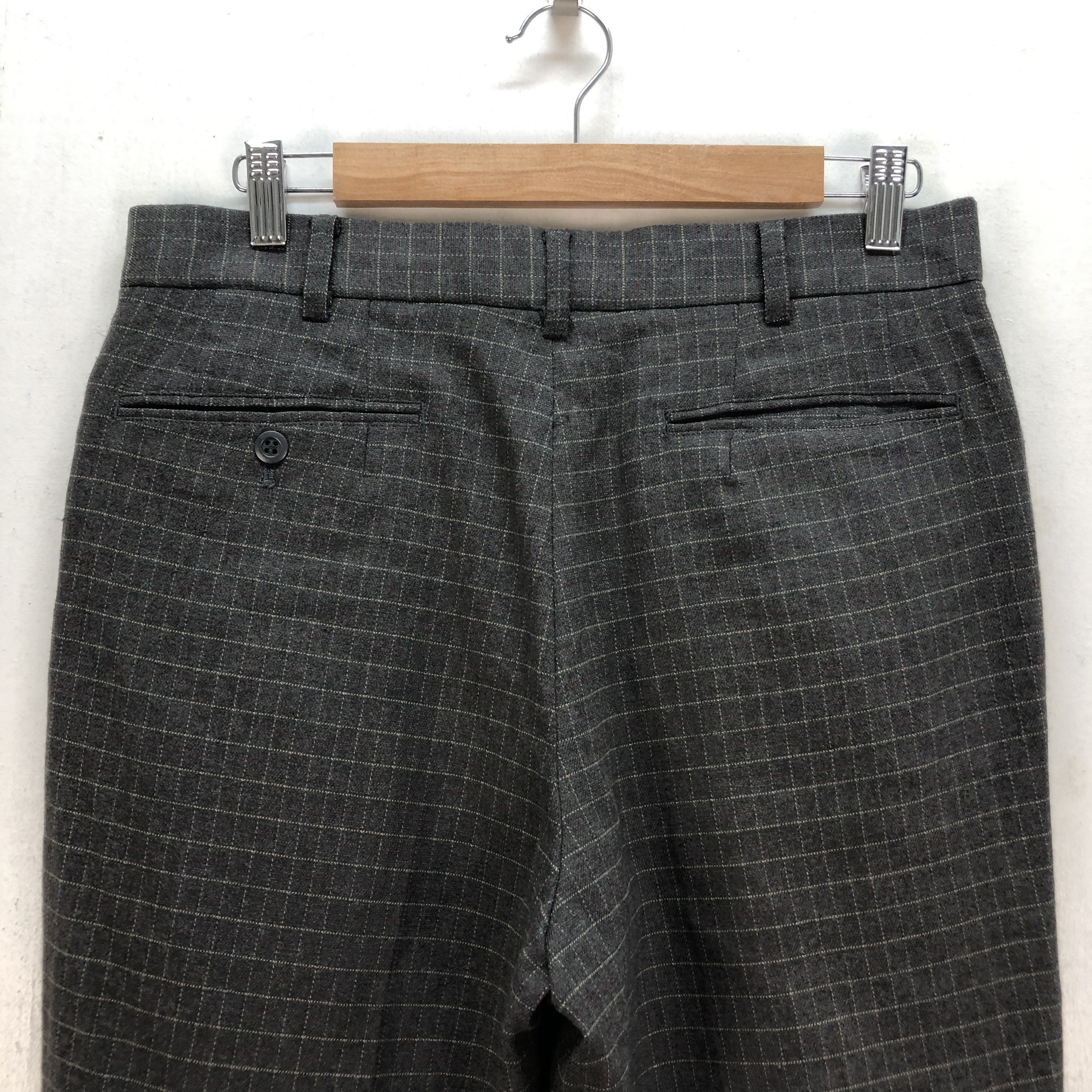 Tornado Mart TORNADO MART CHECKERED TROUSERS #6809-89 Size US 31 - 8 Thumbnail