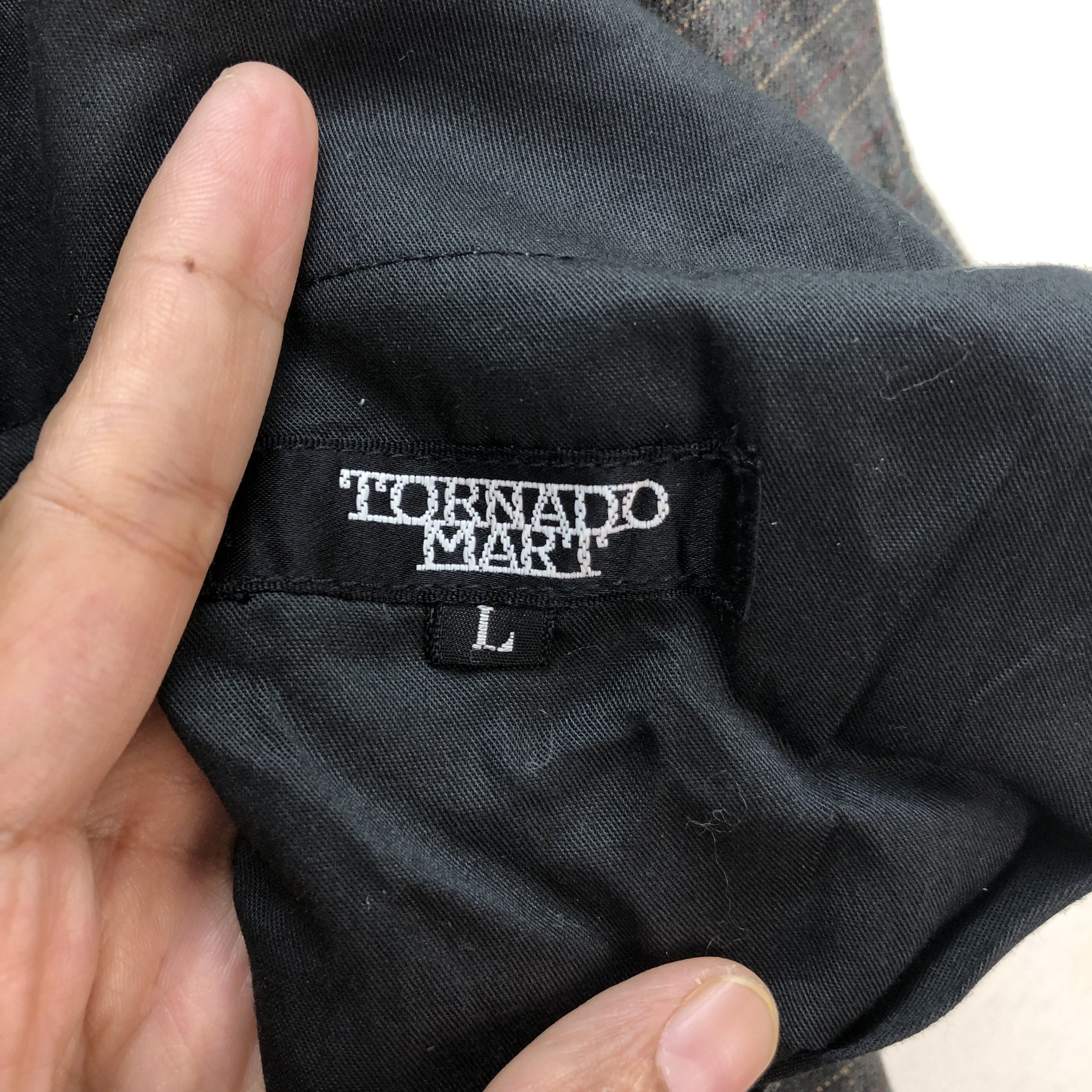 Tornado Mart TORNADO MART CHECKERED TROUSERS #6809-89 Size US 31 - 6 Thumbnail