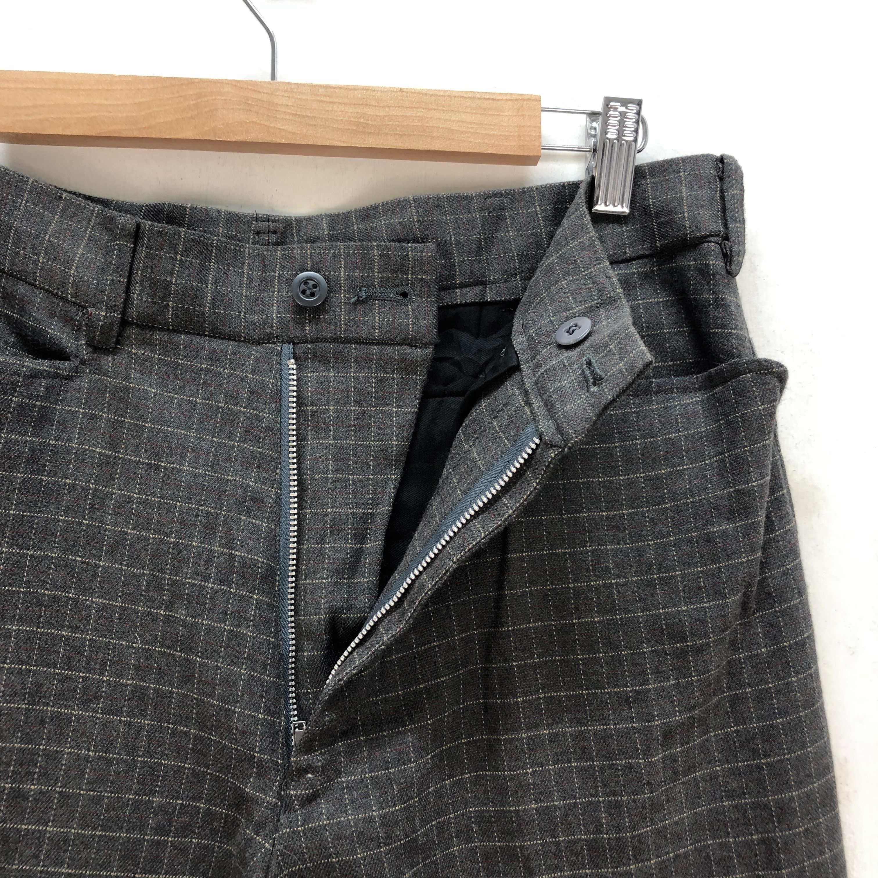 Tornado Mart TORNADO MART CHECKERED TROUSERS #6809-89 Size US 31 - 4 Thumbnail