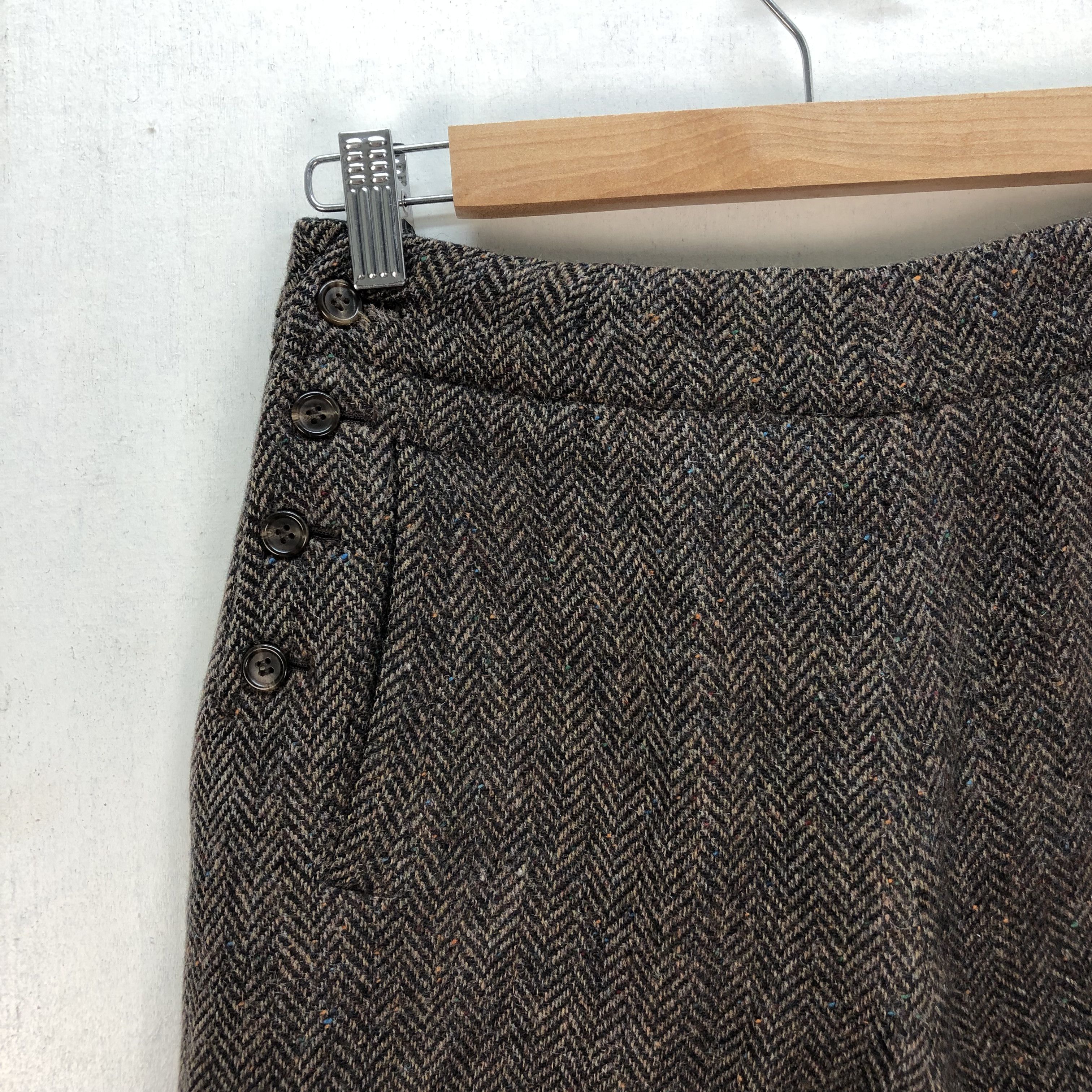 Ralph Lauren RALPH LAUREN ROUGH WEAR WOOL BALLOON PANTS #6817-89 Size 26" / US 2 / IT 38 - 3 Thumbnail