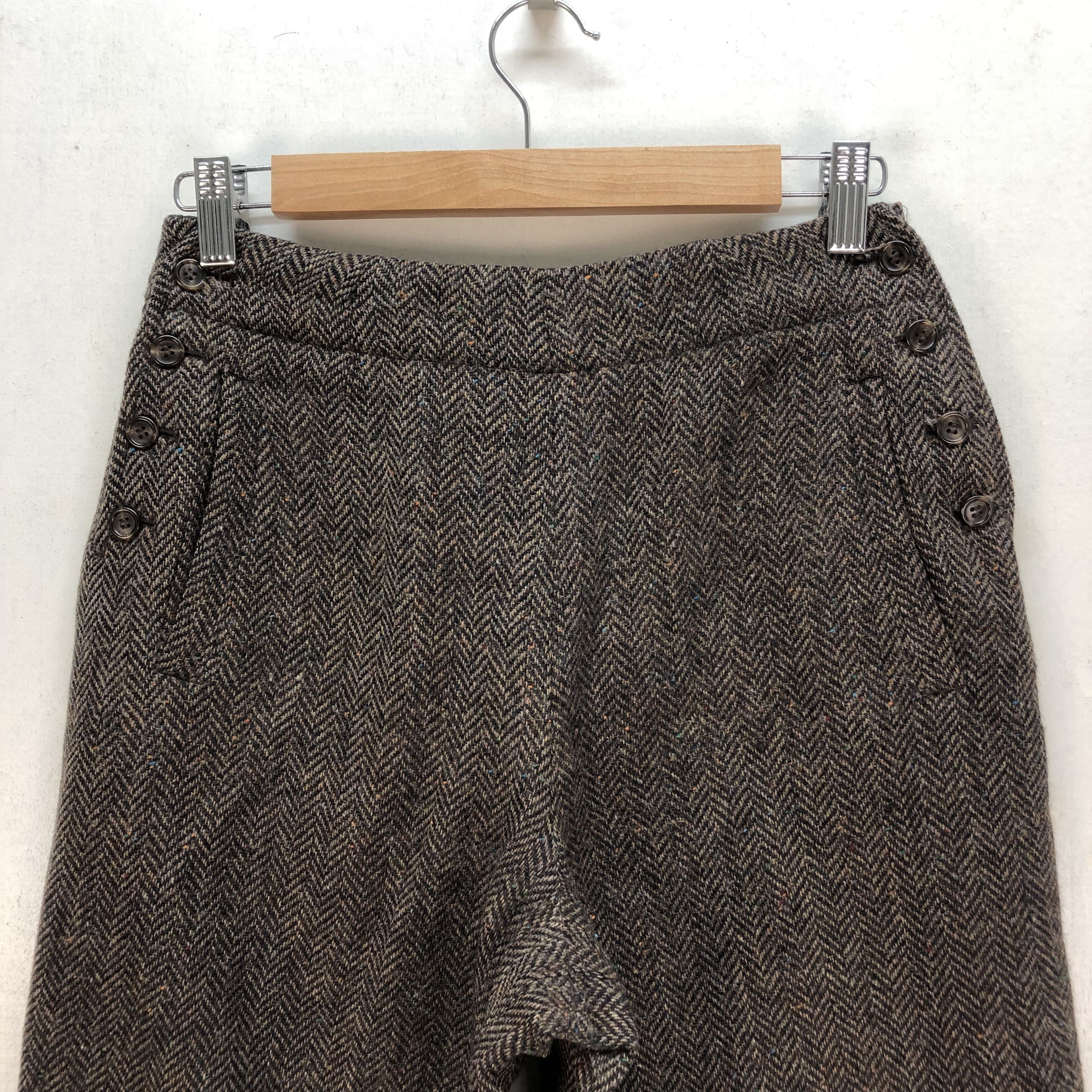 Ralph Lauren RALPH LAUREN ROUGH WEAR WOOL BALLOON PANTS #6817-89 Size 26" / US 2 / IT 38 - 2 Thumbnail