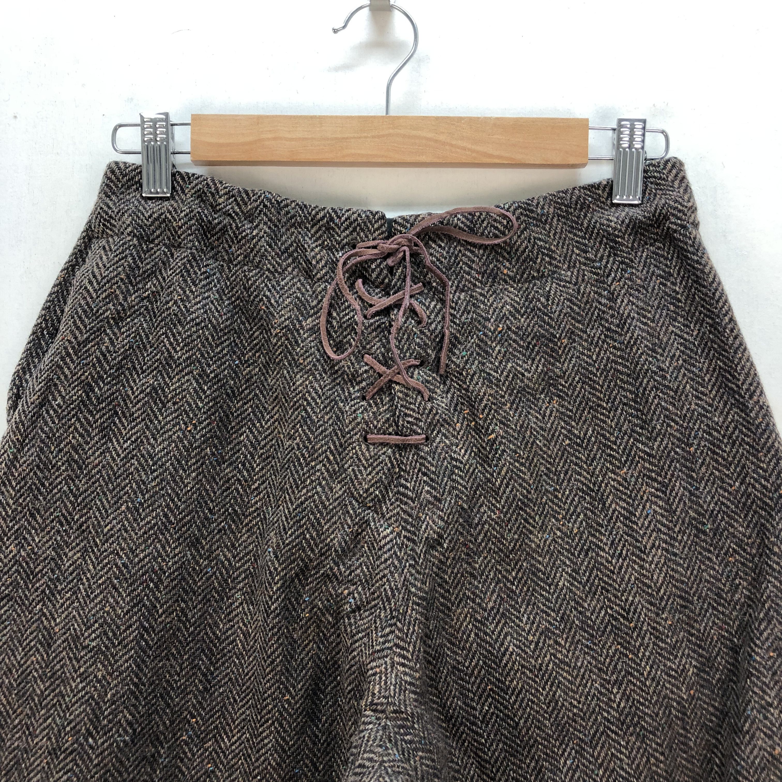 Ralph Lauren RALPH LAUREN ROUGH WEAR WOOL BALLOON PANTS #6817-89 Size 26" / US 2 / IT 38 - 10 Thumbnail