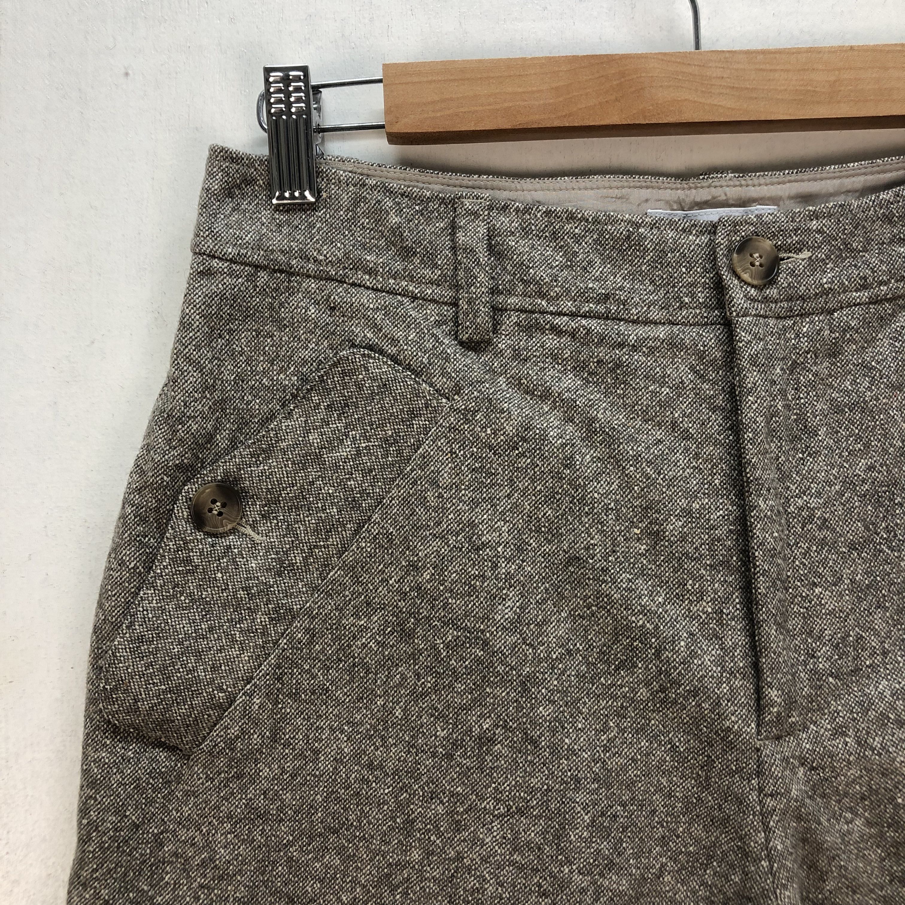 agnes b. AGNES B PARIS 3 QUARTER WOOL PANTS #6813-89 Size 29" - 3 Thumbnail