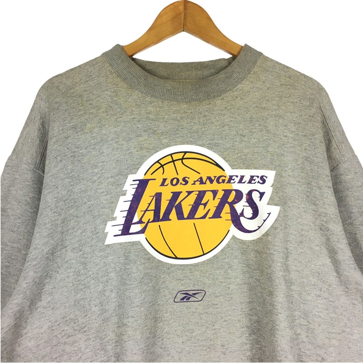 NBA vintage lakers los angeles basketball jumper pullover Size US XXL / EU 58 / 5 - 2 Thumbnail
