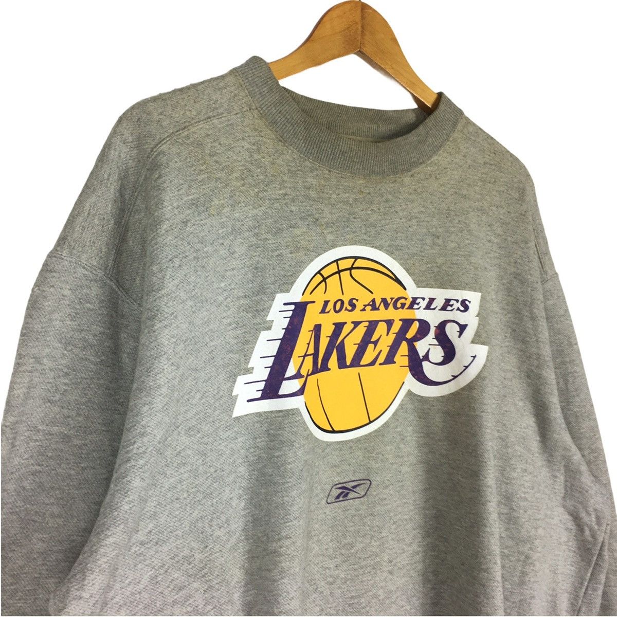 NBA vintage lakers los angeles basketball jumper pullover Size US XXL / EU 58 / 5 - 3 Thumbnail