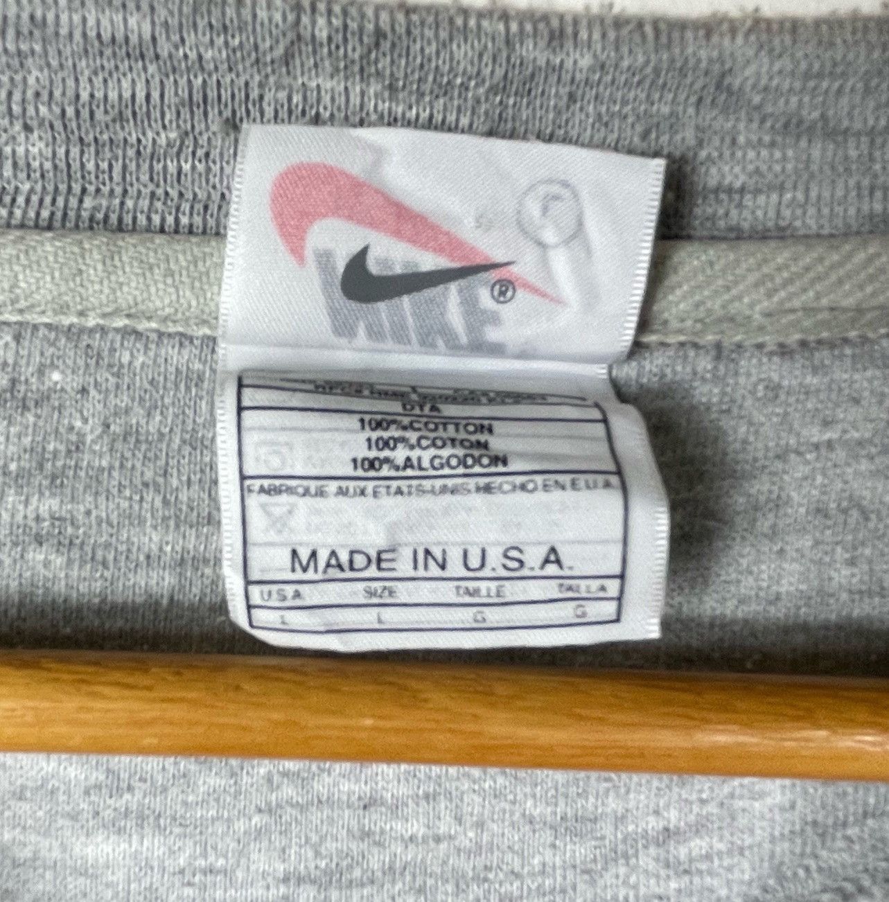 Nike vintage nike swoosh usa jumper pullover sweatshirt Size US L / EU 52-54 / 3 - 7 Thumbnail