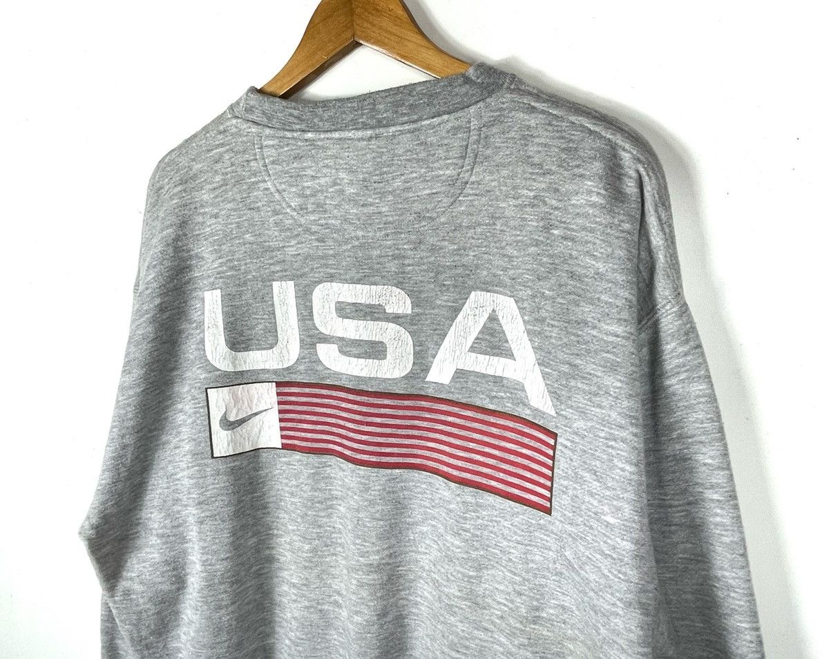 Nike vintage nike swoosh usa jumper pullover sweatshirt Size US L / EU 52-54 / 3 - 4 Thumbnail