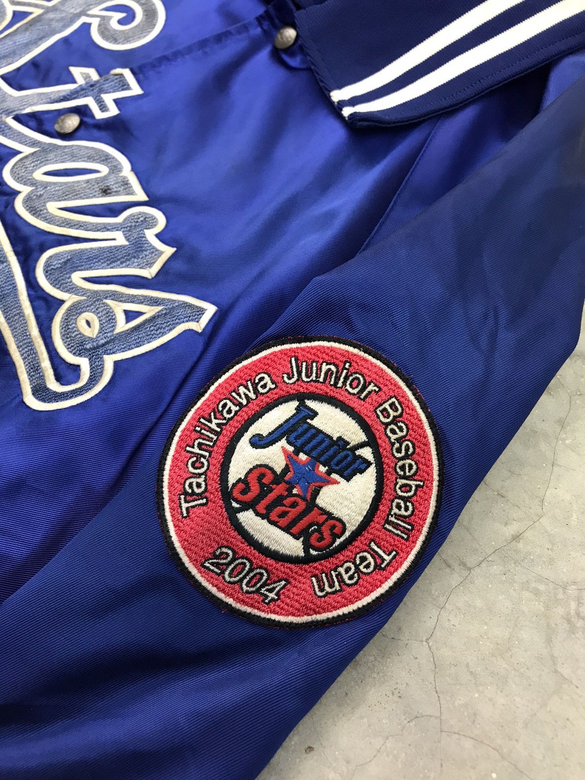 MLB TAKASHI TACHIKAWA JUNIOR STARS BASEBALL 2004 VARSITY JACKET Size US M / EU 48-50 / 2 - 13 Thumbnail