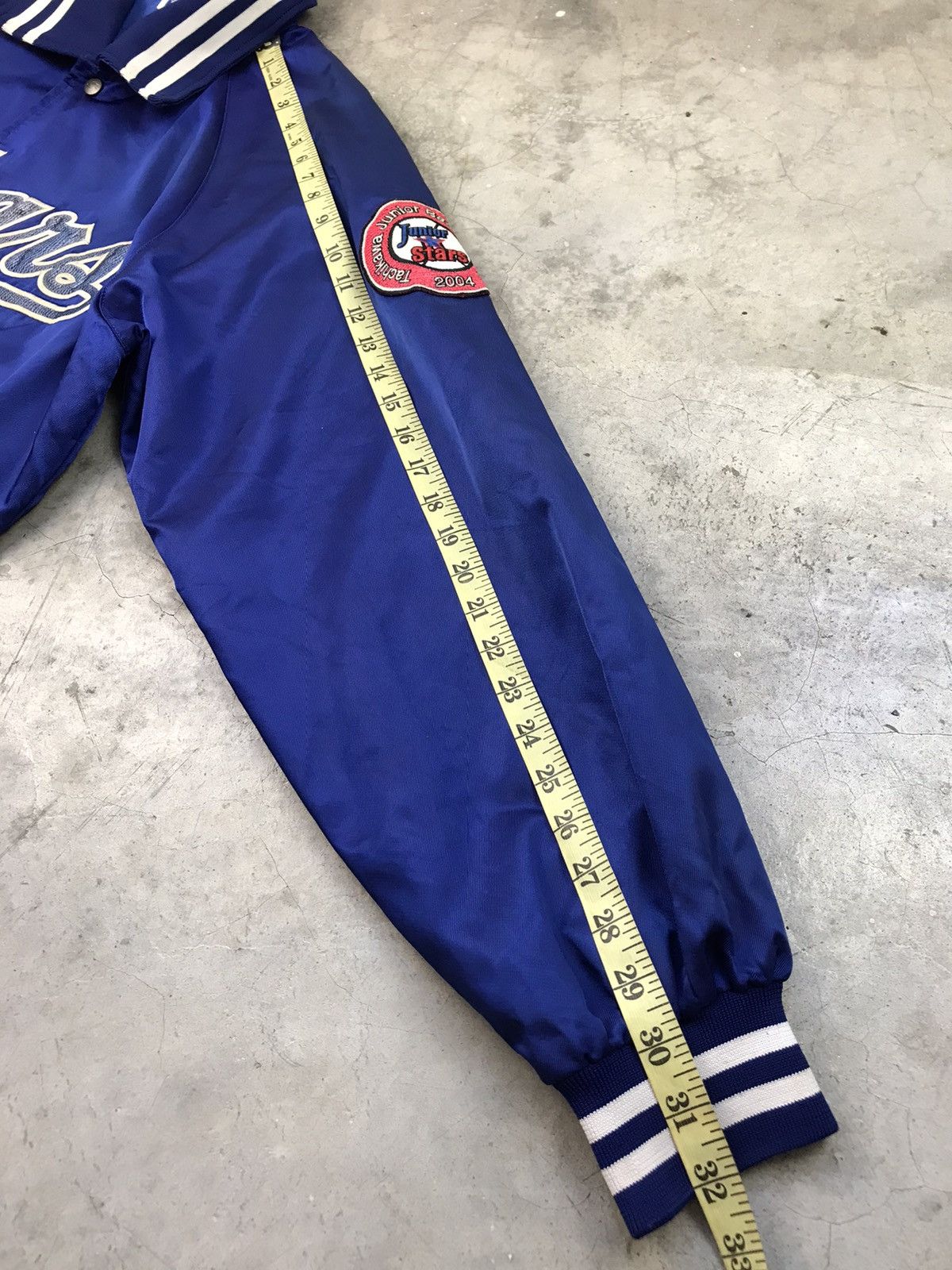 MLB TAKASHI TACHIKAWA JUNIOR STARS BASEBALL 2004 VARSITY JACKET Size US M / EU 48-50 / 2 - 16 Thumbnail