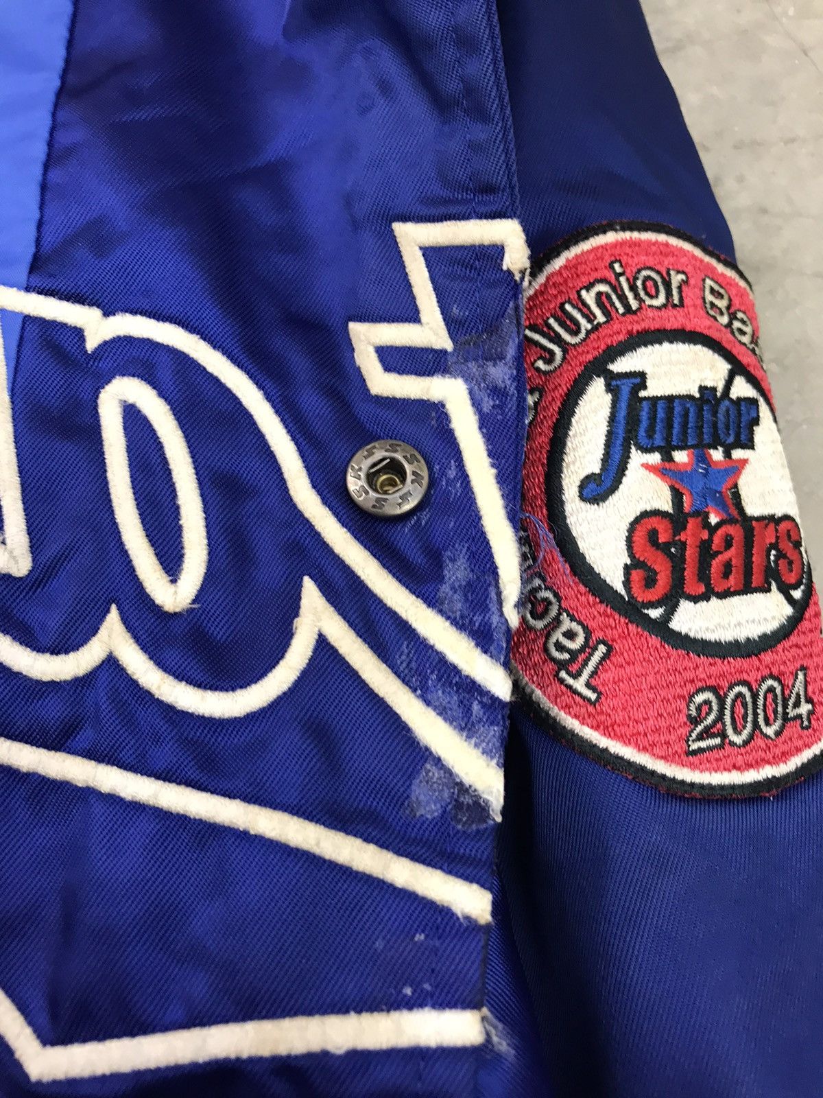 MLB TAKASHI TACHIKAWA JUNIOR STARS BASEBALL 2004 VARSITY JACKET Size US M / EU 48-50 / 2 - 10 Thumbnail