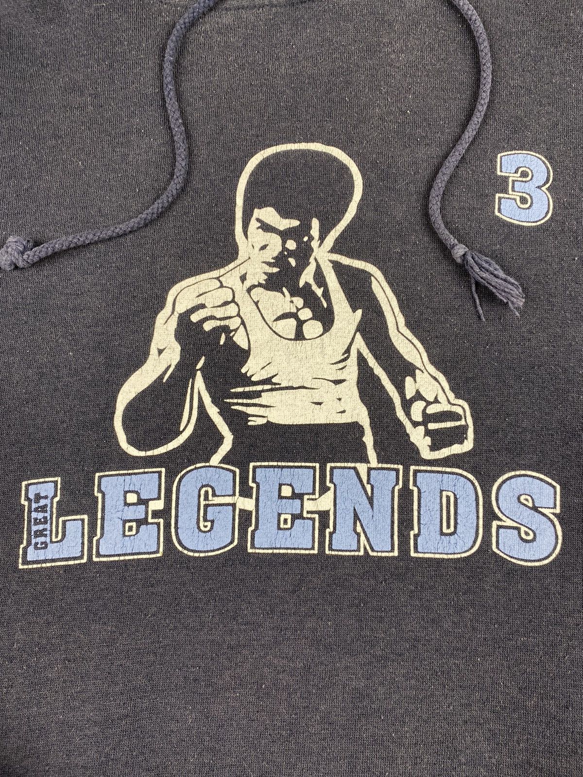 Vintage Vintage Bruce Lee Legends Hoodie Size US M / EU 48-50 / 2 - 7 Thumbnail