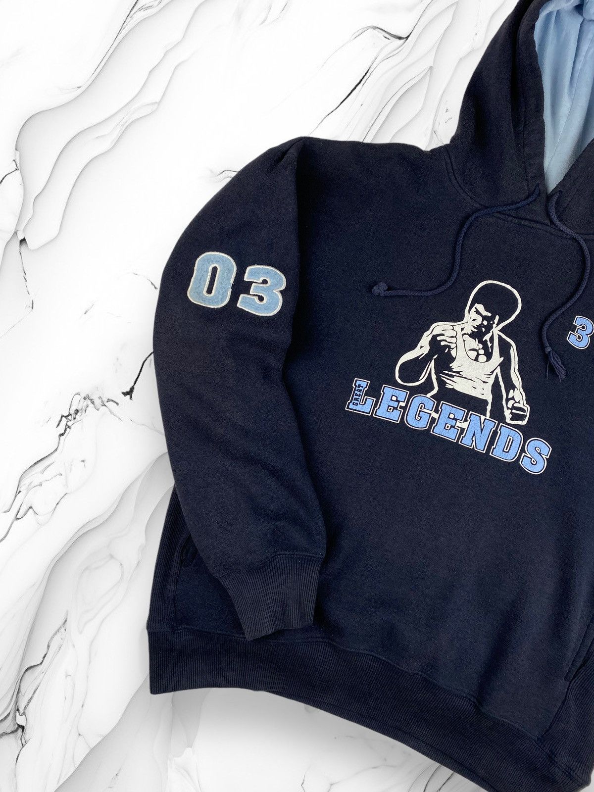 Vintage Vintage Bruce Lee Legends Hoodie Size US M / EU 48-50 / 2 - 2 Thumbnail