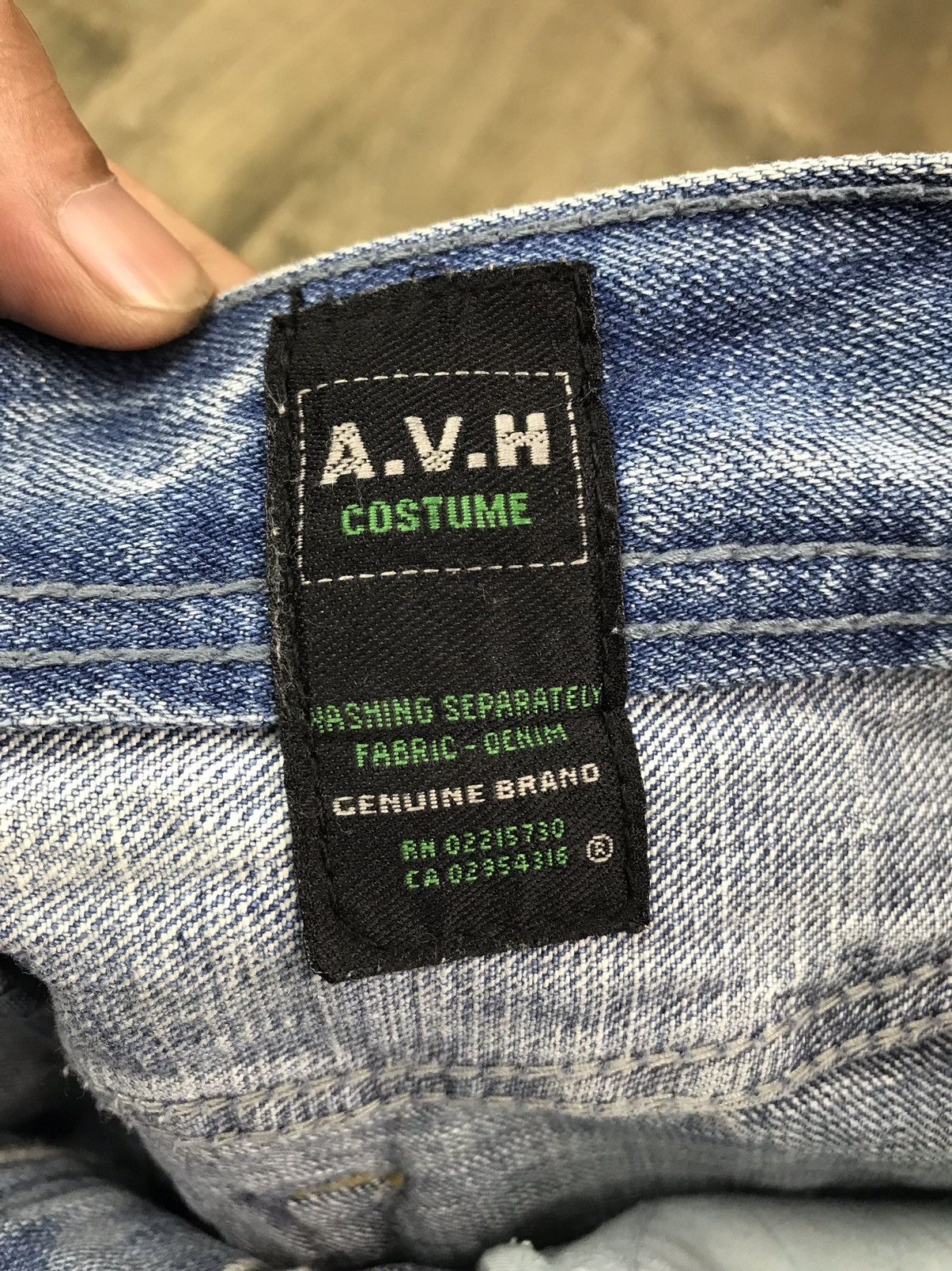 Other AUTHENTIC A.V.H COSTUME DIGGITTY JEANS Size US 34 / EU 50 - 10 Thumbnail