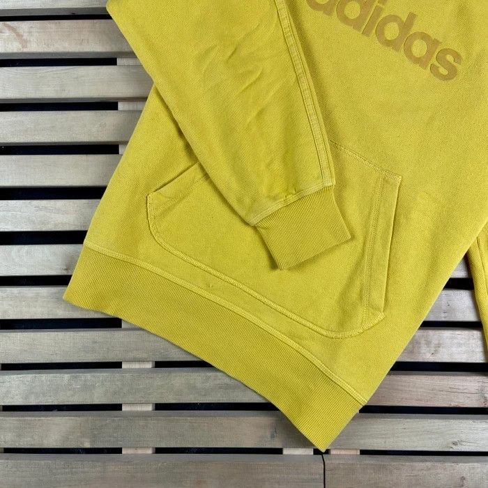 Adidas × Vintage Mens Hoodies Adidas Vintage Yellow Size S Size US S / EU 44-46 / 1 - 3 Thumbnail