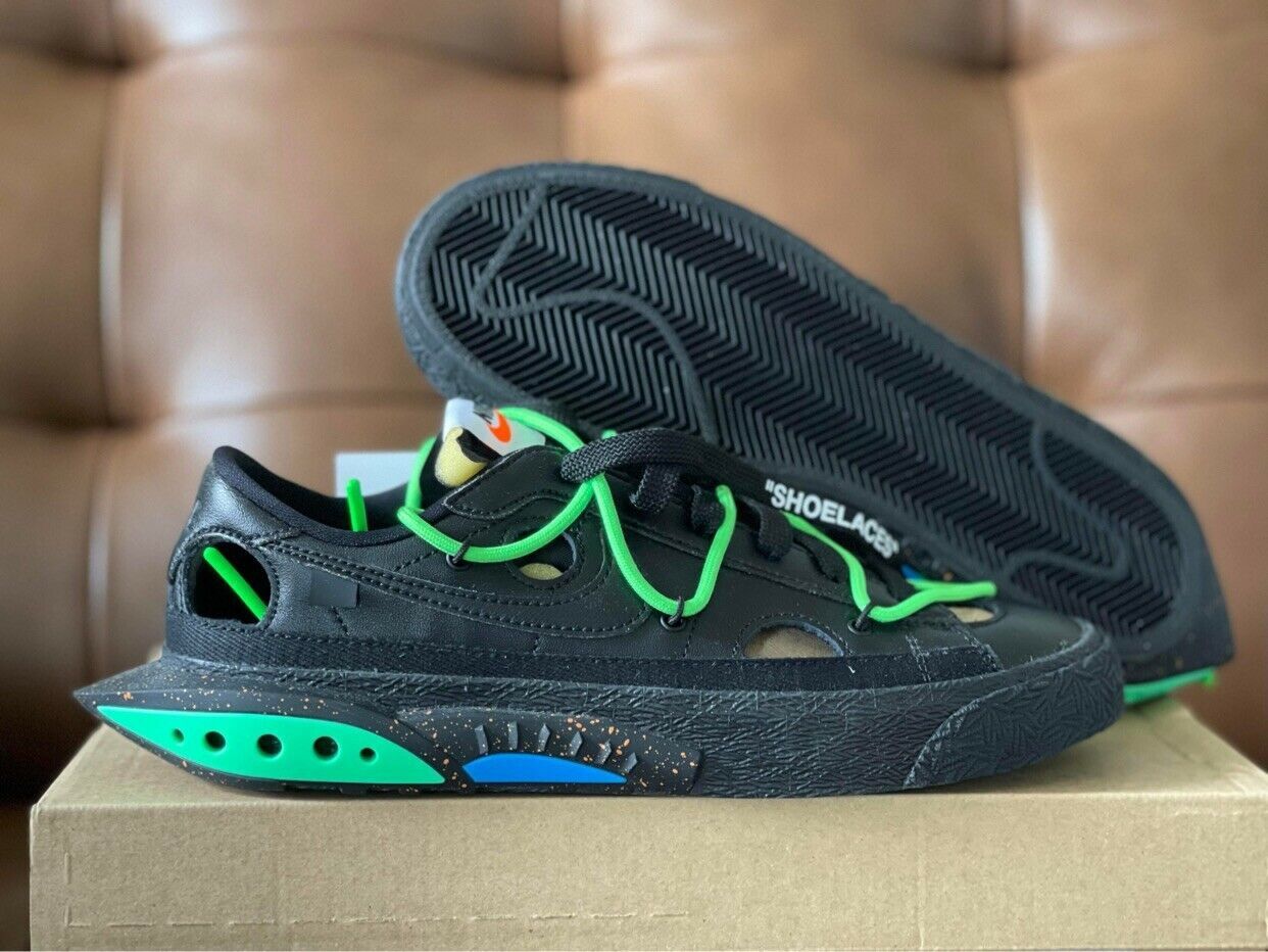 Nike × Off-White Nike Blazer Low x Off-White Black 6.5 Size US 6.5 / EU 39-40 - 5 Thumbnail