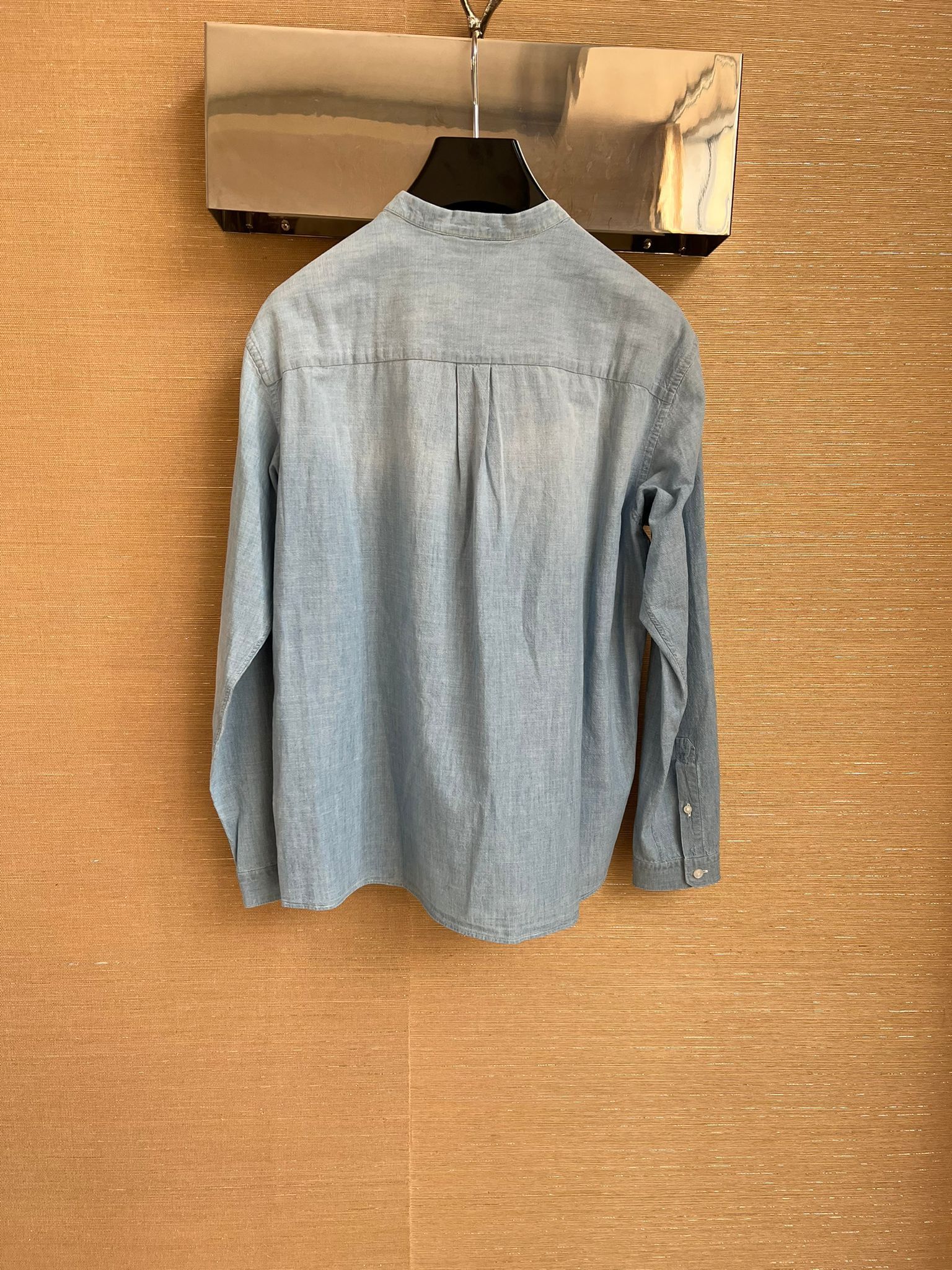 Ermenegildo Zegna × Z Zegna Denim Button Up Shirt in Light Blue Color Size US M / EU 48-50 / 2 - 10 Thumbnail