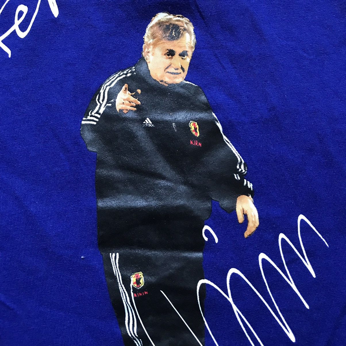 Adidas × Japanese Brand × Vintage VINTAGE 2007 REVERSIBLE JFA T-SHIRT NO 10 BY ADIDAS / KIRIN Size US L / EU 52-54 / 3 - 9 Thumbnail