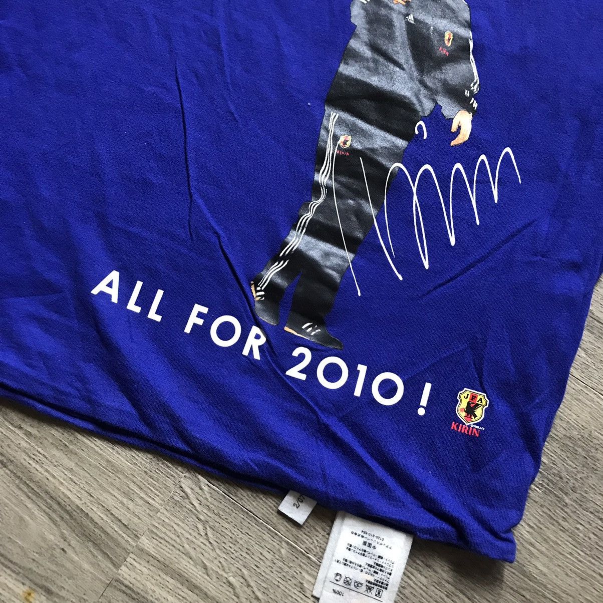 Adidas × Japanese Brand × Vintage VINTAGE 2007 REVERSIBLE JFA T-SHIRT NO 10 BY ADIDAS / KIRIN Size US L / EU 52-54 / 3 - 10 Thumbnail
