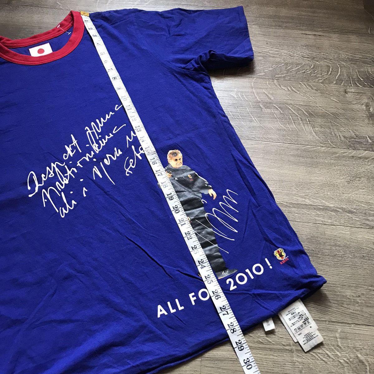 Adidas × Japanese Brand × Vintage VINTAGE 2007 REVERSIBLE JFA T-SHIRT NO 10 BY ADIDAS / KIRIN Size US L / EU 52-54 / 3 - 15 Thumbnail