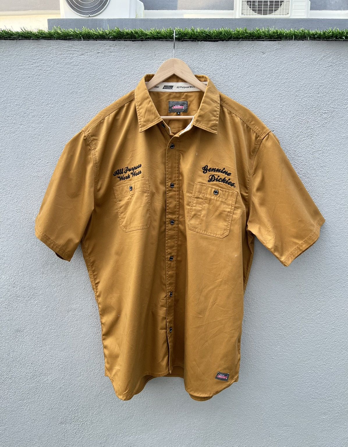 Dickies Dickies Button Up Short Sleeve Shirts Size US L / EU 52-54 / 3 - 1 Thumbnail