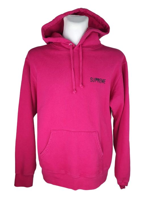 Supreme Supreme The Youth Are Getting Restless Fuchsia Pink Hoodie