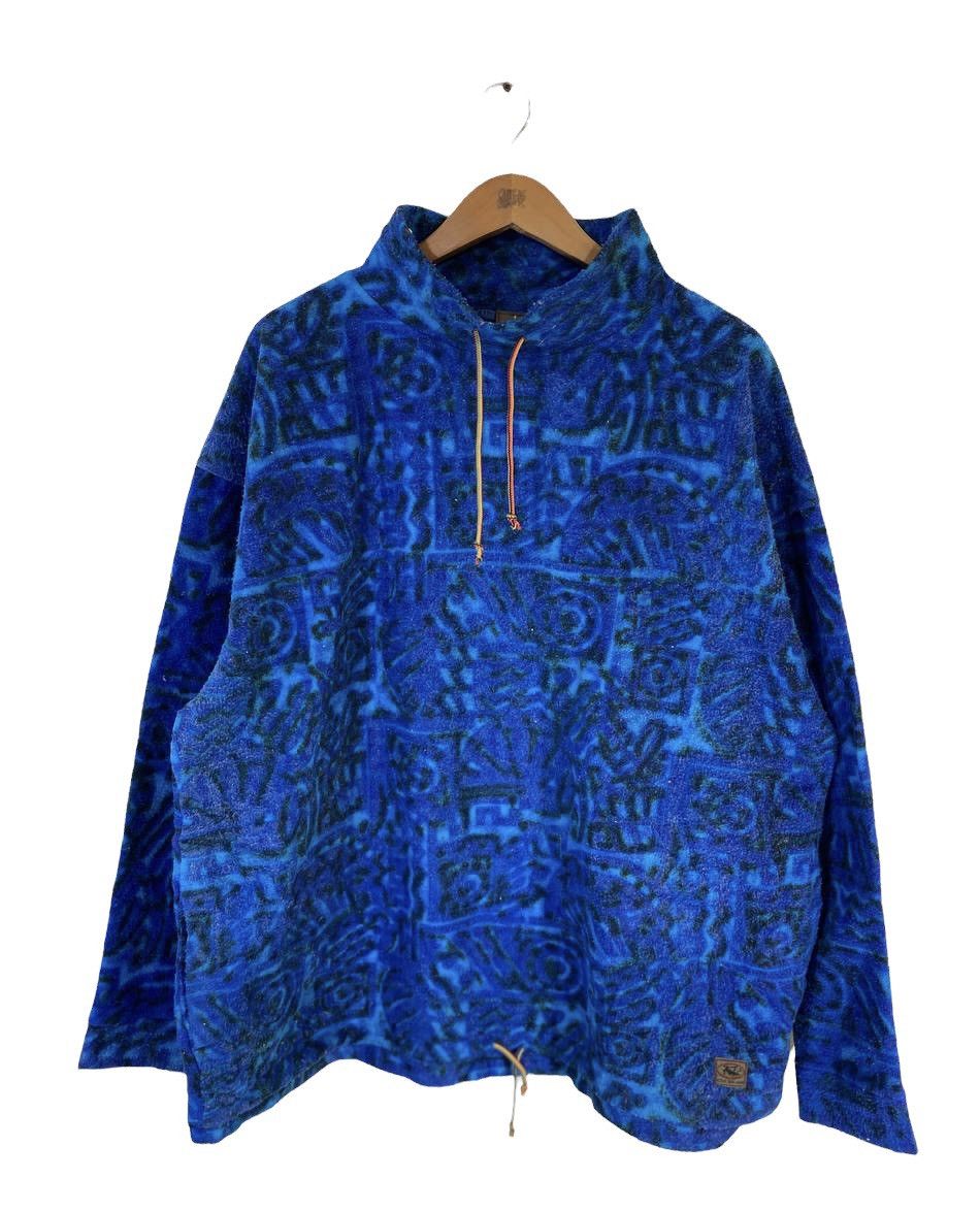 Japanese Brand Vintage Japanese Brand Fleece Sweater nice design Size US L / EU 52-54 / 3 - 1 Thumbnail