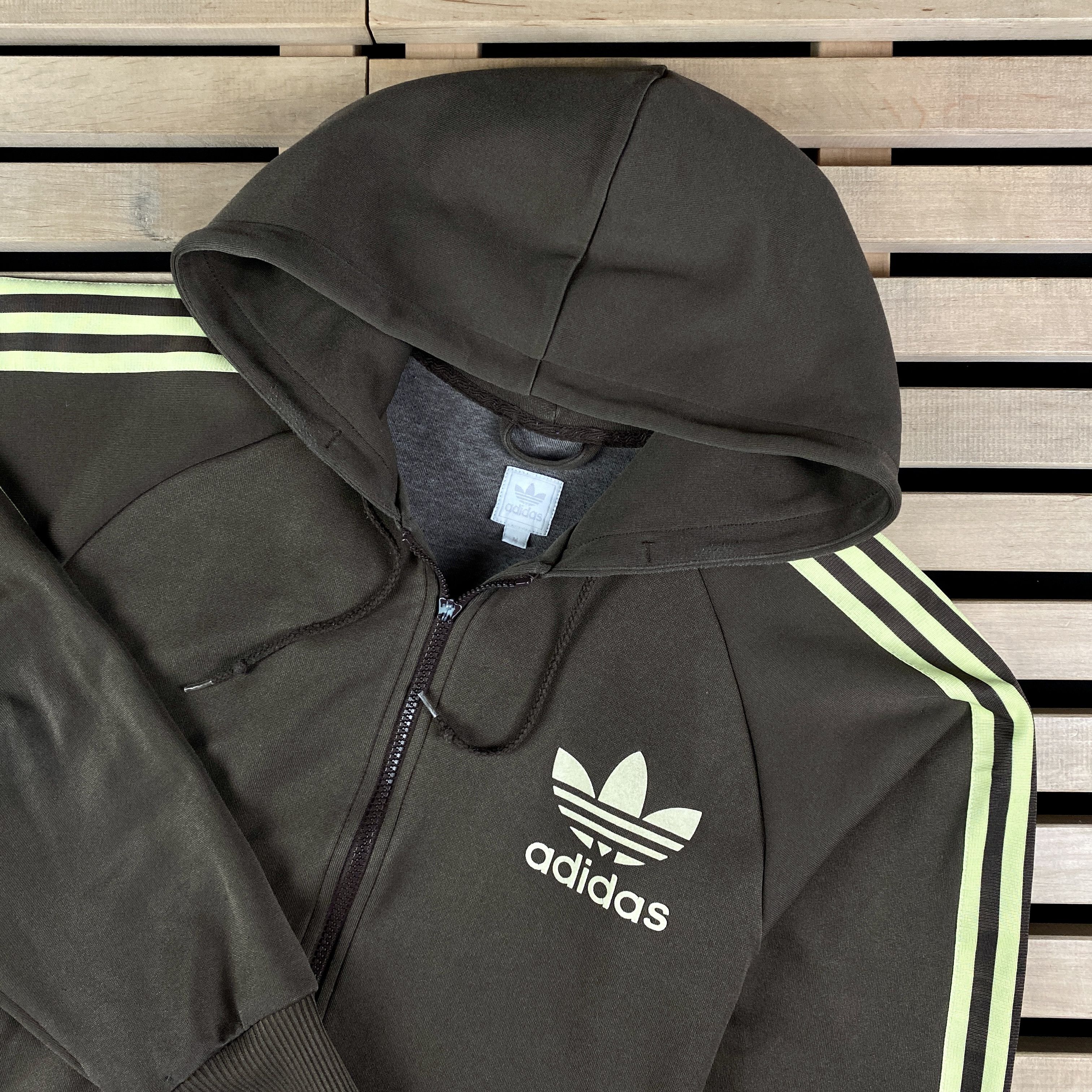 Adidas × Vintage Mens Zip Jacket Bomber Adidas Vintage Size M Size US M / EU 48-50 / 2 - 2 Thumbnail