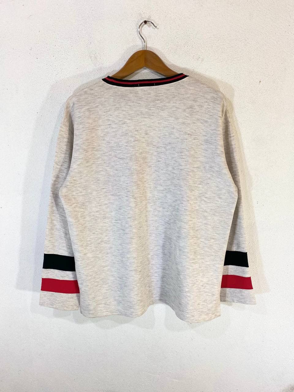 NBA Vintage 90s NBA Chicago Bull Sweatshirt Embroided Size US M / EU 48-50 / 2 - 2 Thumbnail