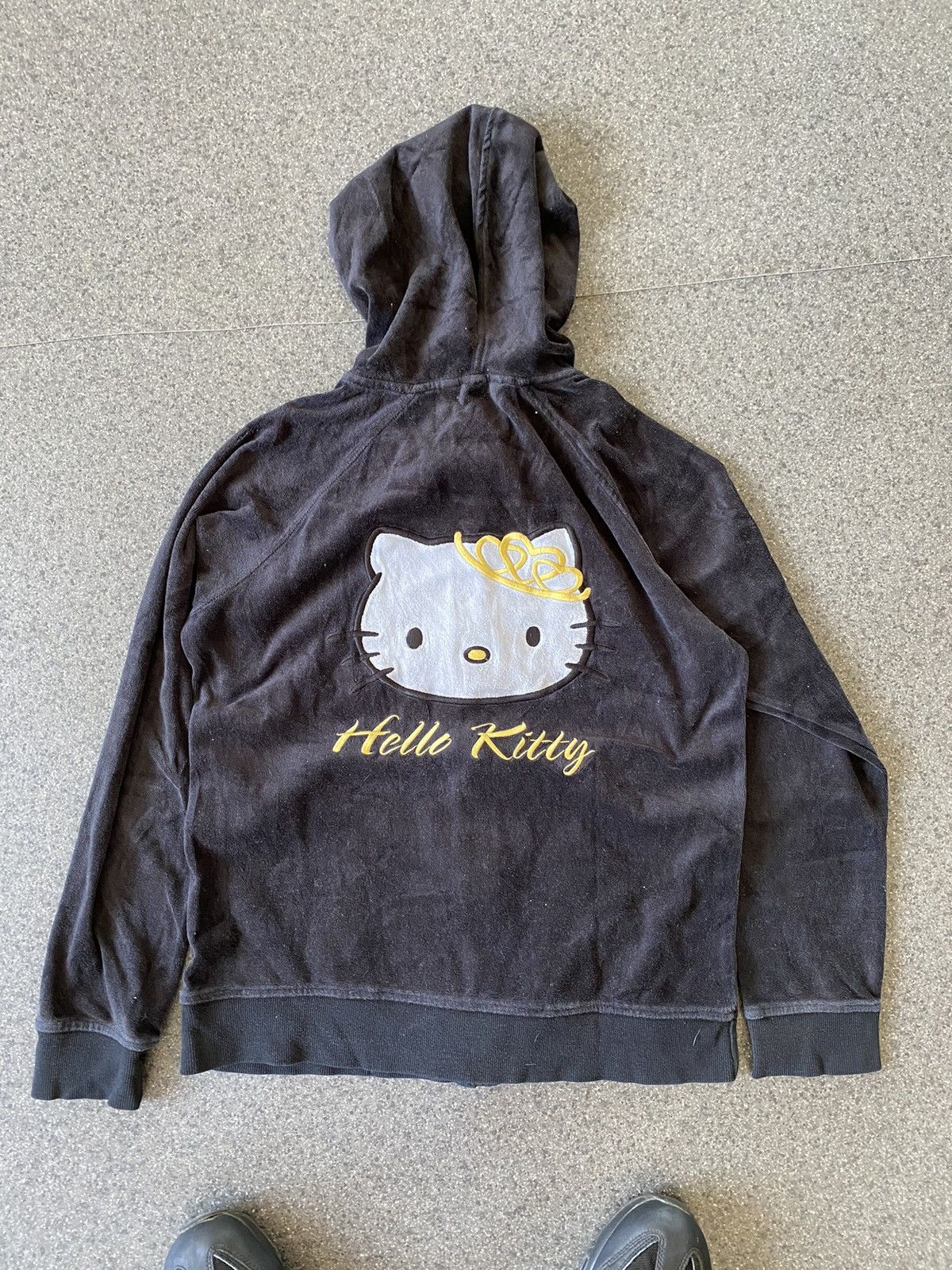 Vintage Vintage Hello Kitty Fleece Jacket Hoodie Size US M / EU 48-50 / 2 - 1 Thumbnail