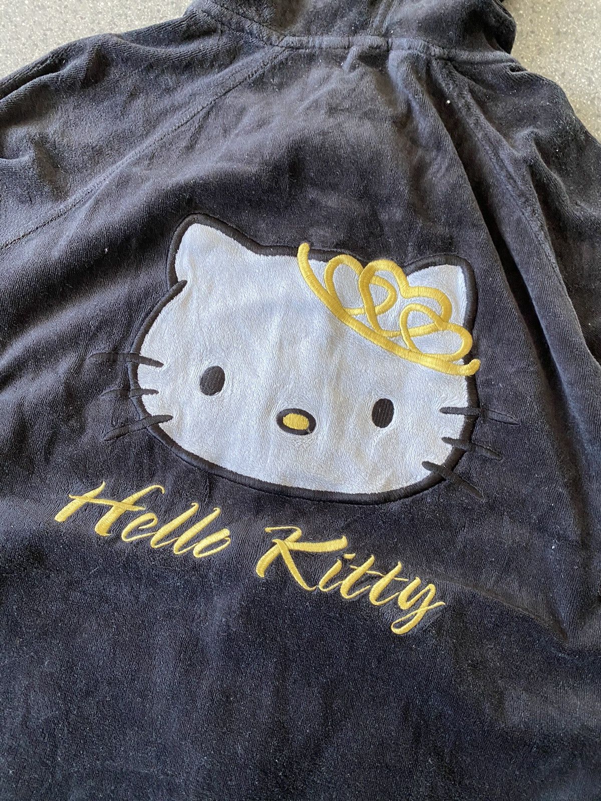 Vintage Vintage Hello Kitty Fleece Jacket Hoodie Size US M / EU 48-50 / 2 - 4 Thumbnail