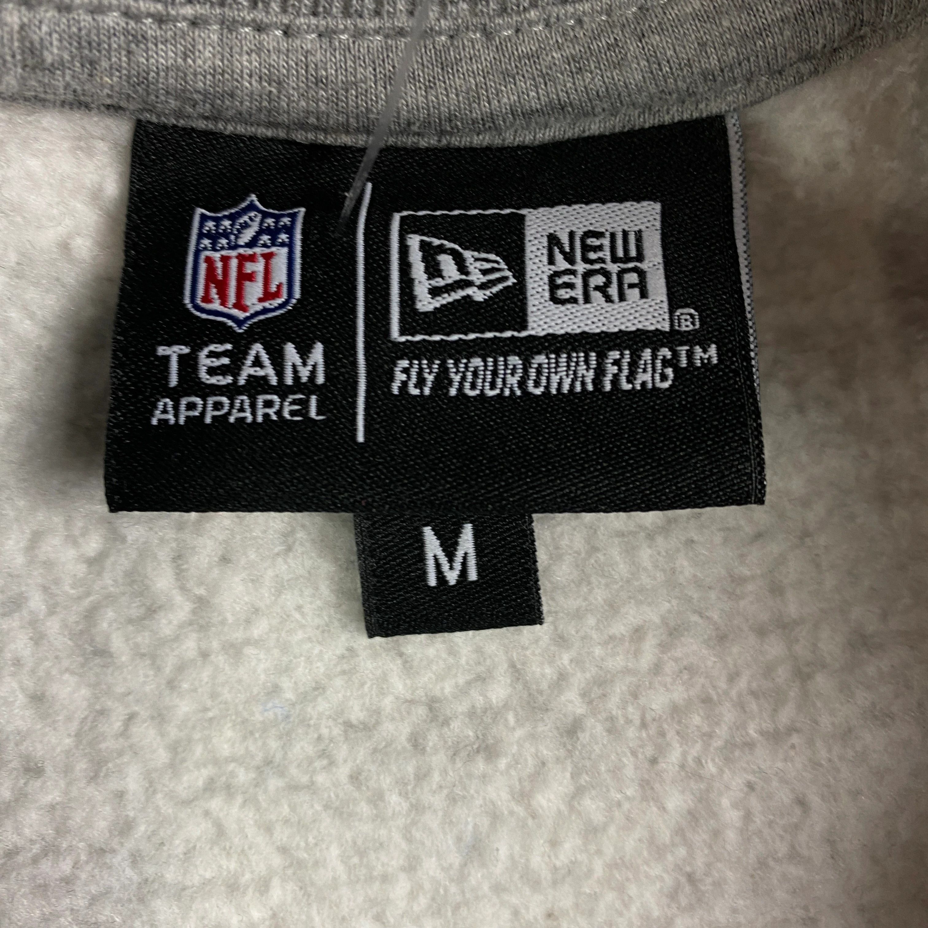 NFL × New Era × Vintage Mens Sweatshirt Raiders NFL New Era Size M Size US M / EU 48-50 / 2 - 4 Thumbnail