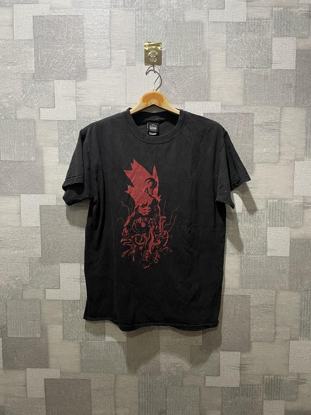image of Hellboy Movie Promo Z3 in Black, Men's (Size Medium)