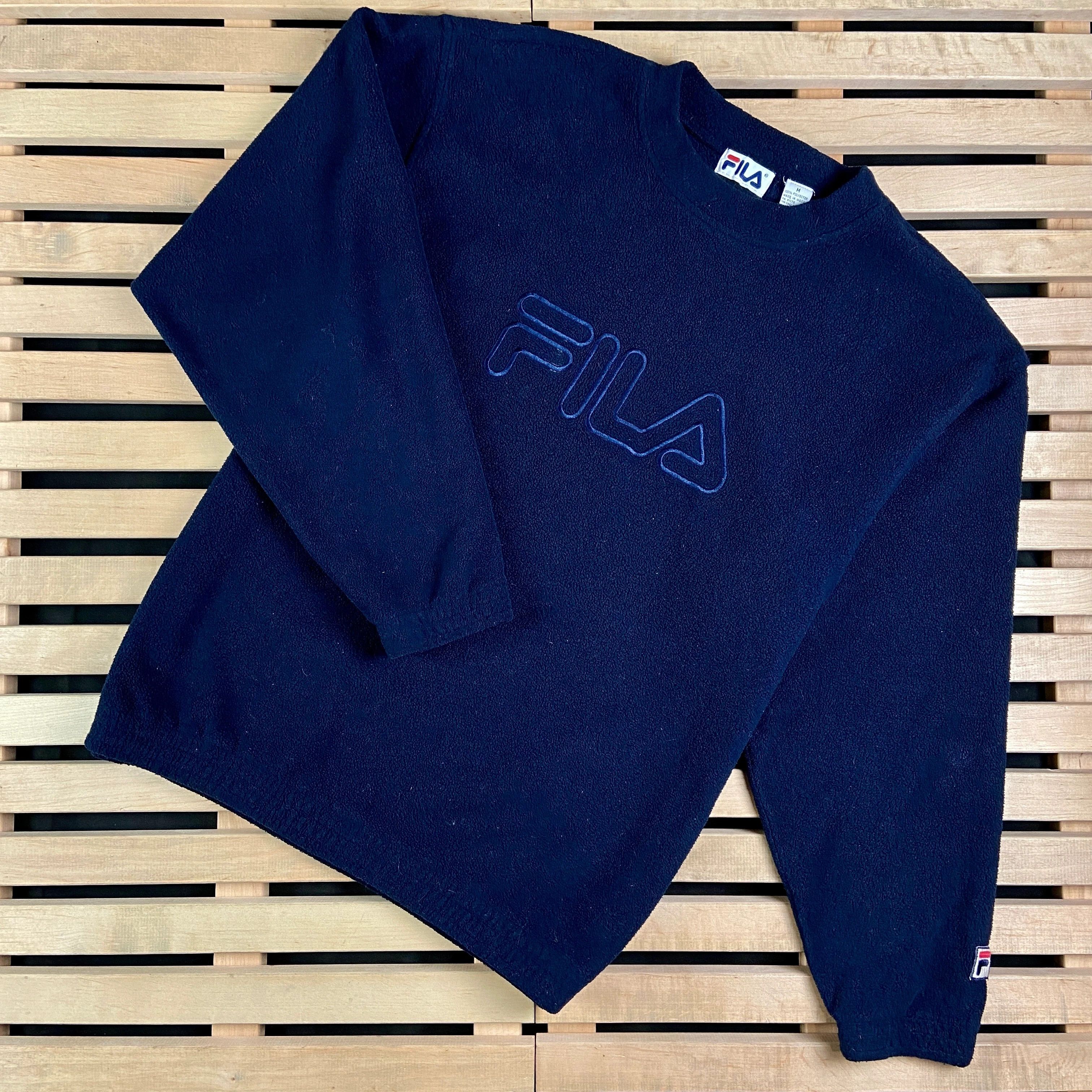Fila × Vintage Mens Sweatshirt Fila Vintage Big Logo Size M Size US M / EU 48-50 / 2 - 1 Thumbnail