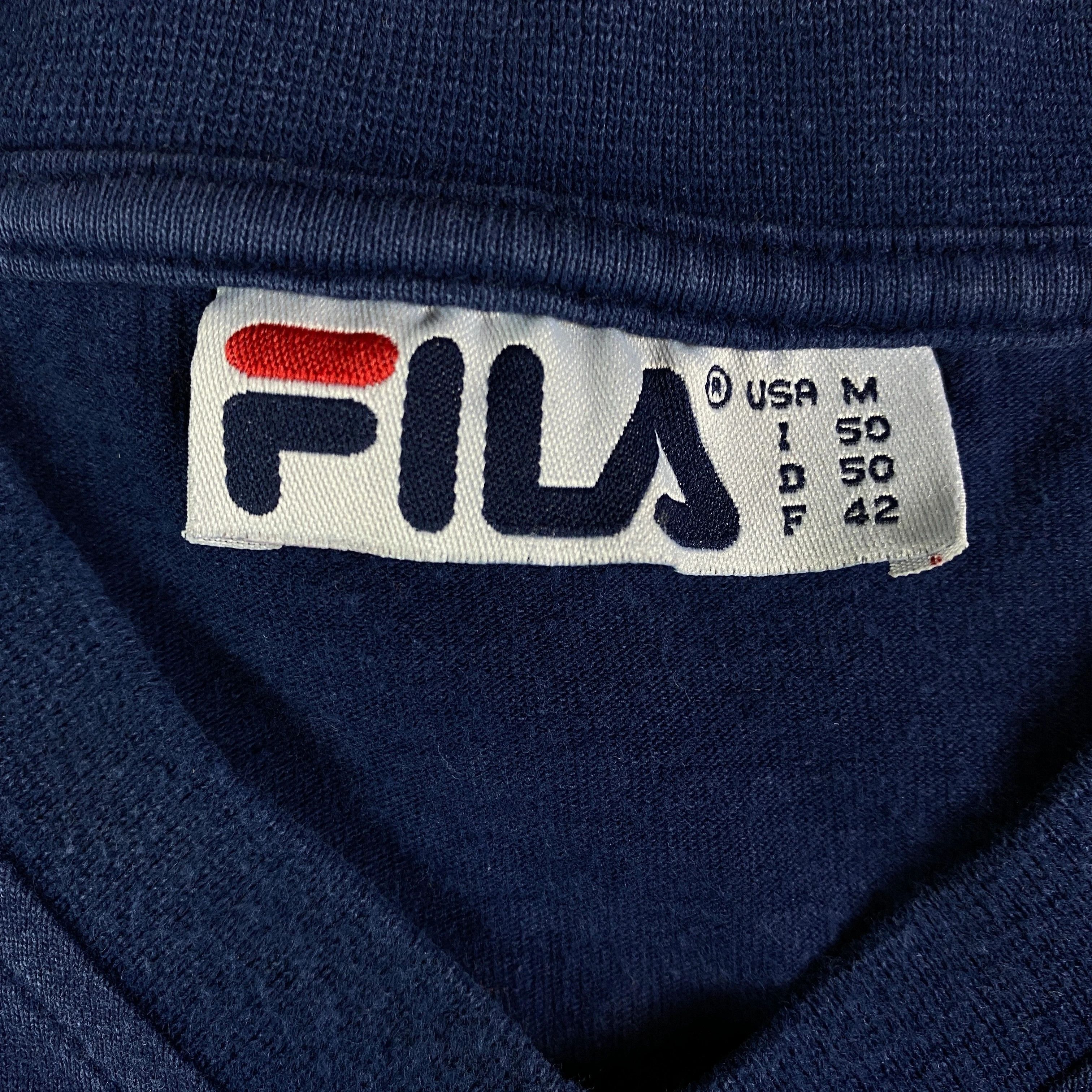 Fila × Vintage Mens Sweatshirt Long Sleeve Fila Vintage Size M Size US M / EU 48-50 / 2 - 4 Thumbnail