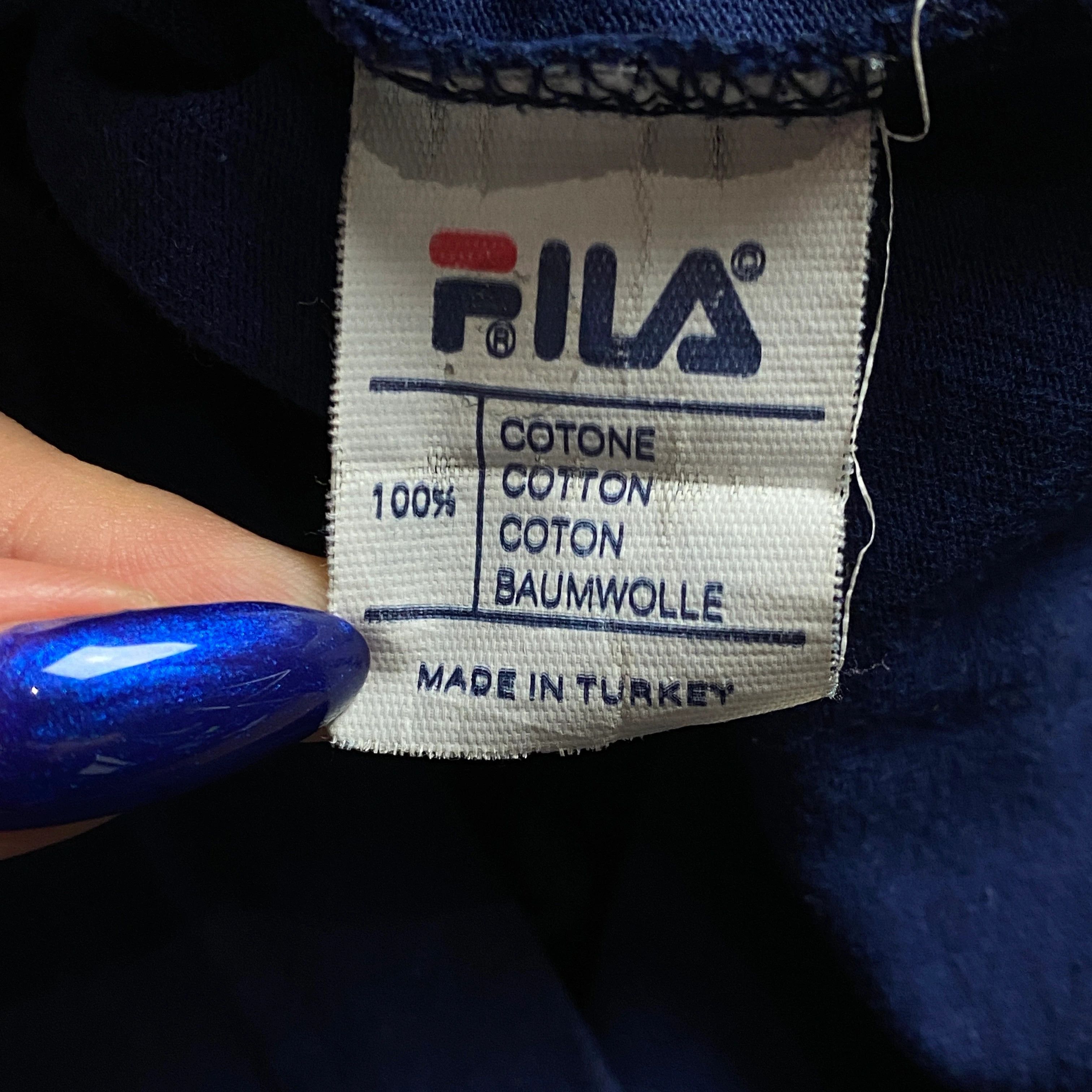 Fila × Vintage Mens Sweatshirt Long Sleeve Fila Vintage Size M Size US M / EU 48-50 / 2 - 5 Thumbnail
