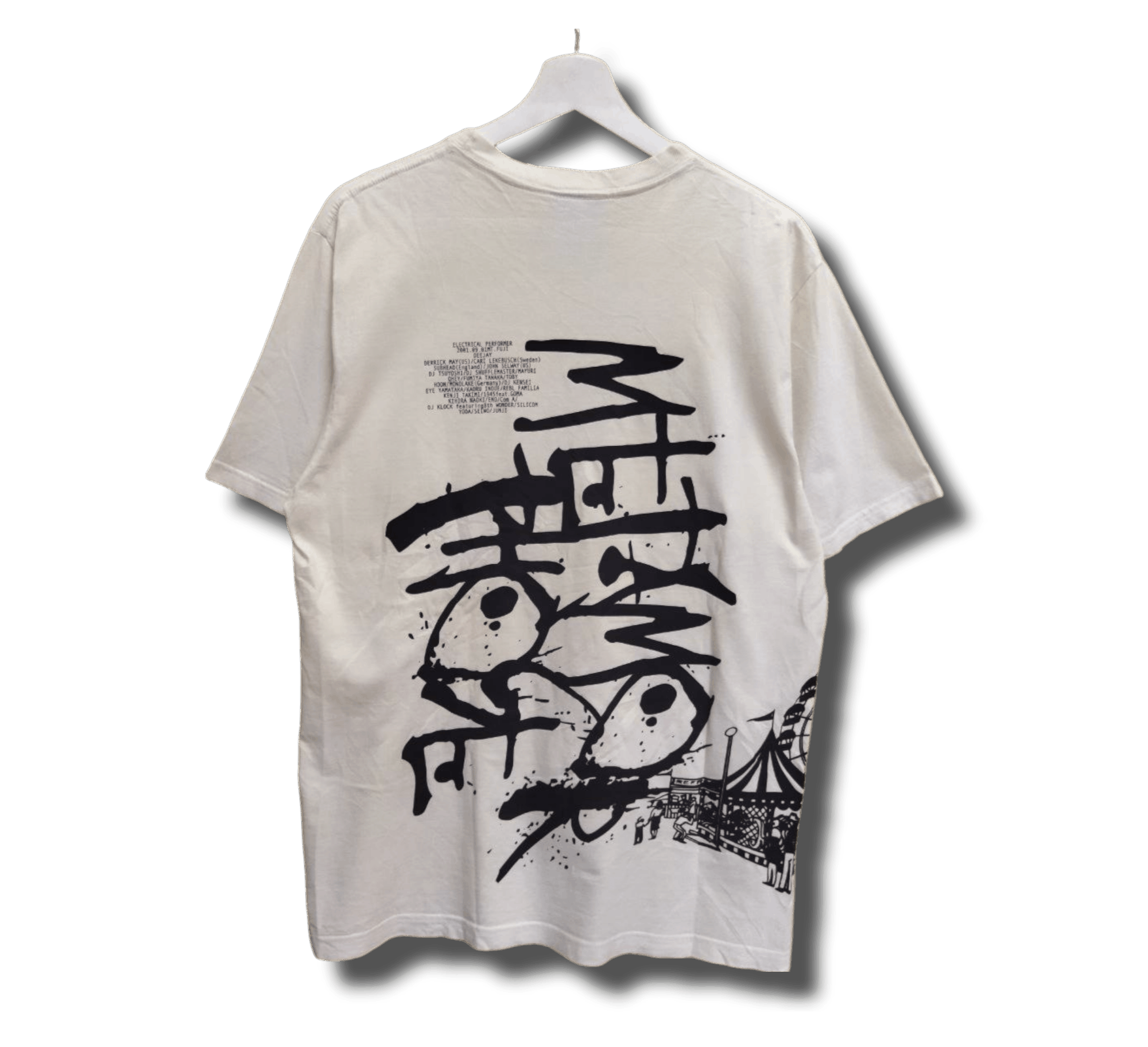 Vintage Vintage Lee X Metamor Host Deejay Tshirt Size US L / EU 52-54 / 3 - 2 Thumbnail