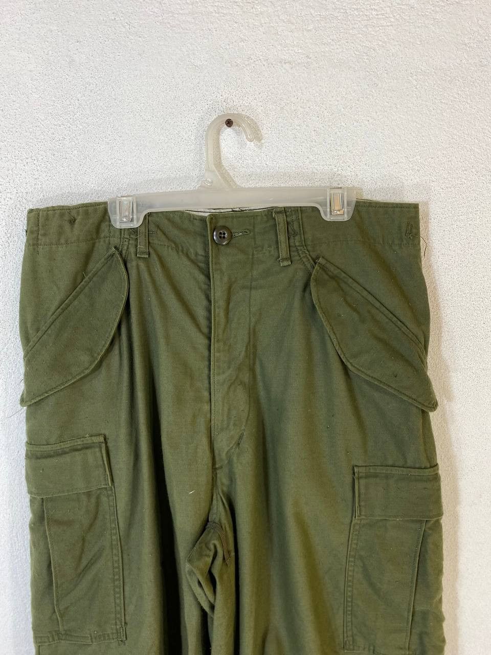 Vintage vintage us army sateen cold wheater pants serval zipper Size US 32 / EU 48 - 7 Thumbnail