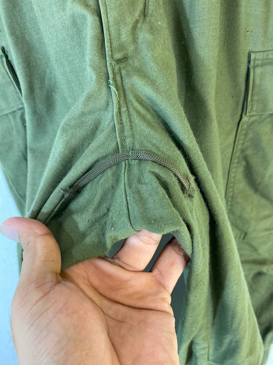 Vintage vintage us army sateen cold wheater pants serval zipper Size US 32 / EU 48 - 11 Thumbnail