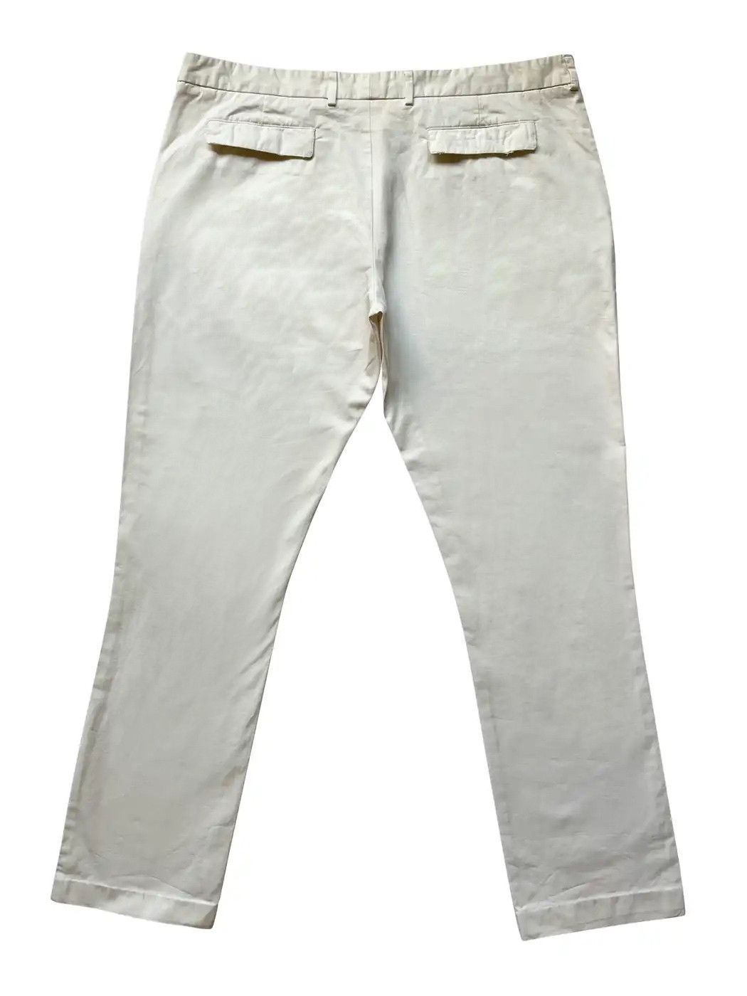 Dior ⚡️QUICK SALE⚡️2008 Dior White Pants Trousers Kris Van Assche Size US 40 / EU 56 - 2 Thumbnail