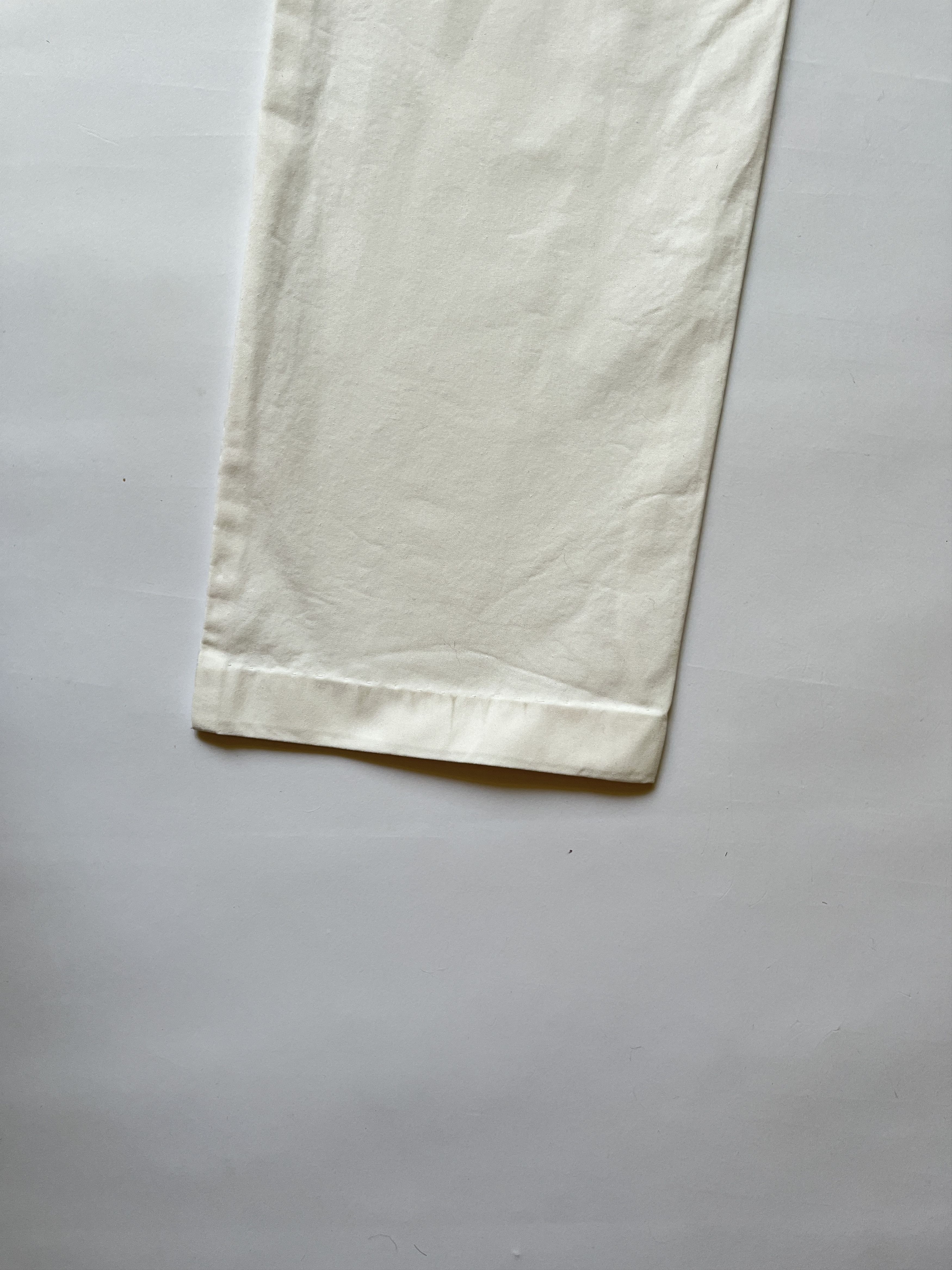 Dior ⚡️QUICK SALE⚡️2008 Dior White Pants Trousers Kris Van Assche Size US 40 / EU 56 - 7 Thumbnail