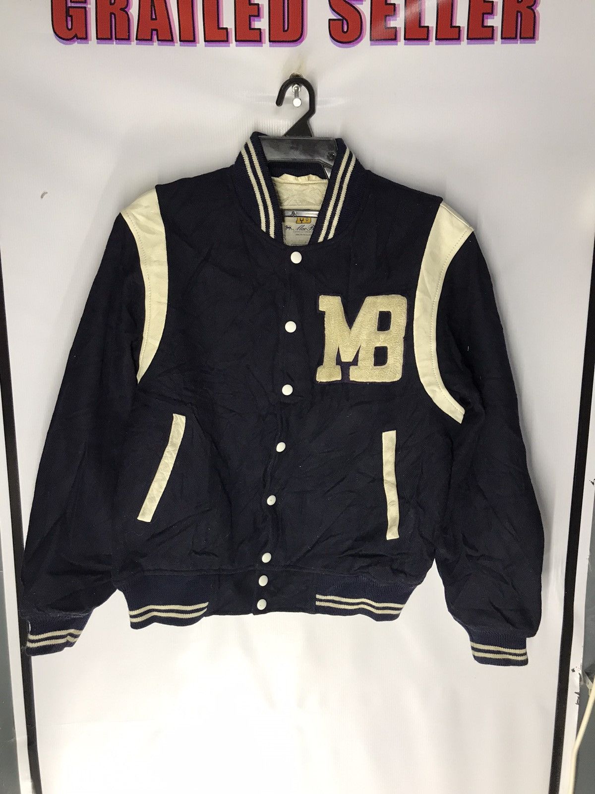 Macbeth × Vintage Vintage varsity jacket Mac Beth Size US L / EU 52-54 / 3 - 8 Thumbnail