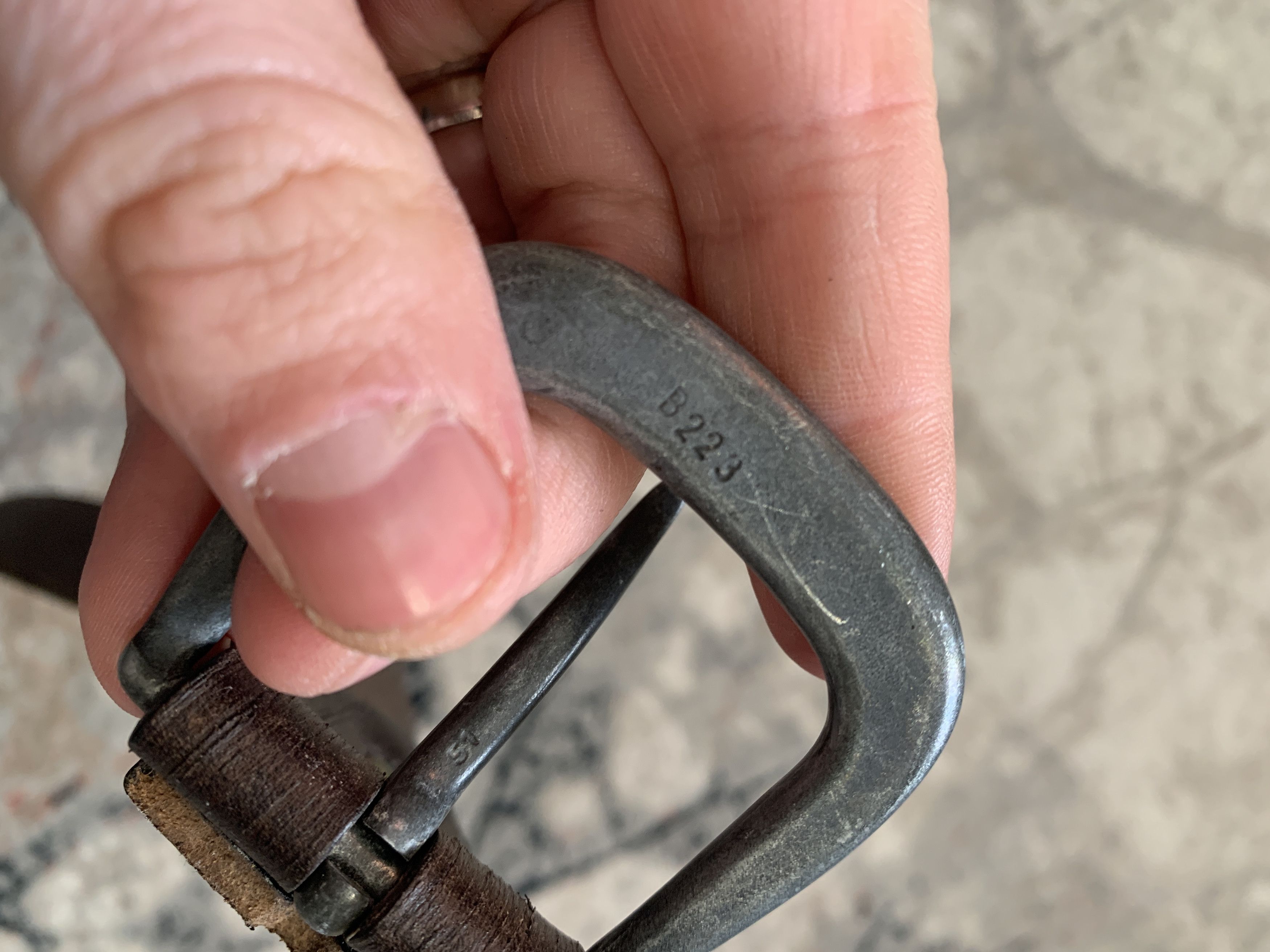 Vintage William & Delvin Leather Vintage Belt Size ONE SIZE - 9 Thumbnail
